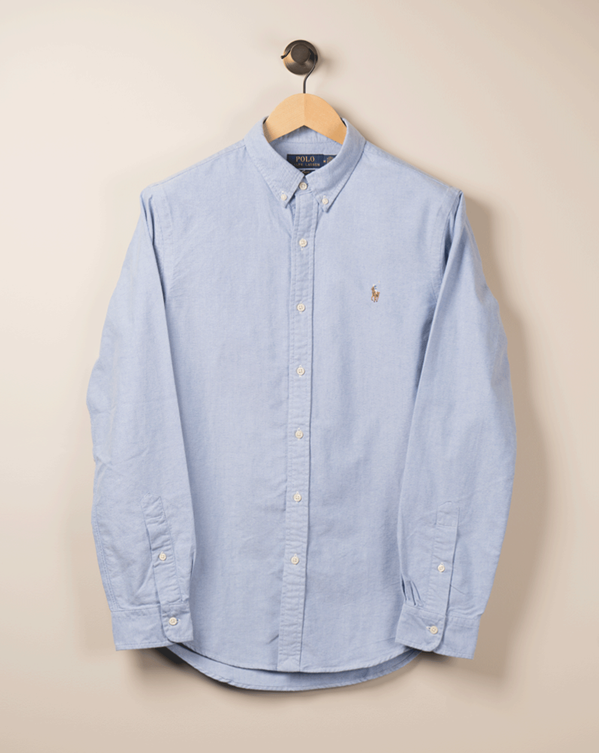 Custom Fit Oxford Skjorte - Lyse Blå