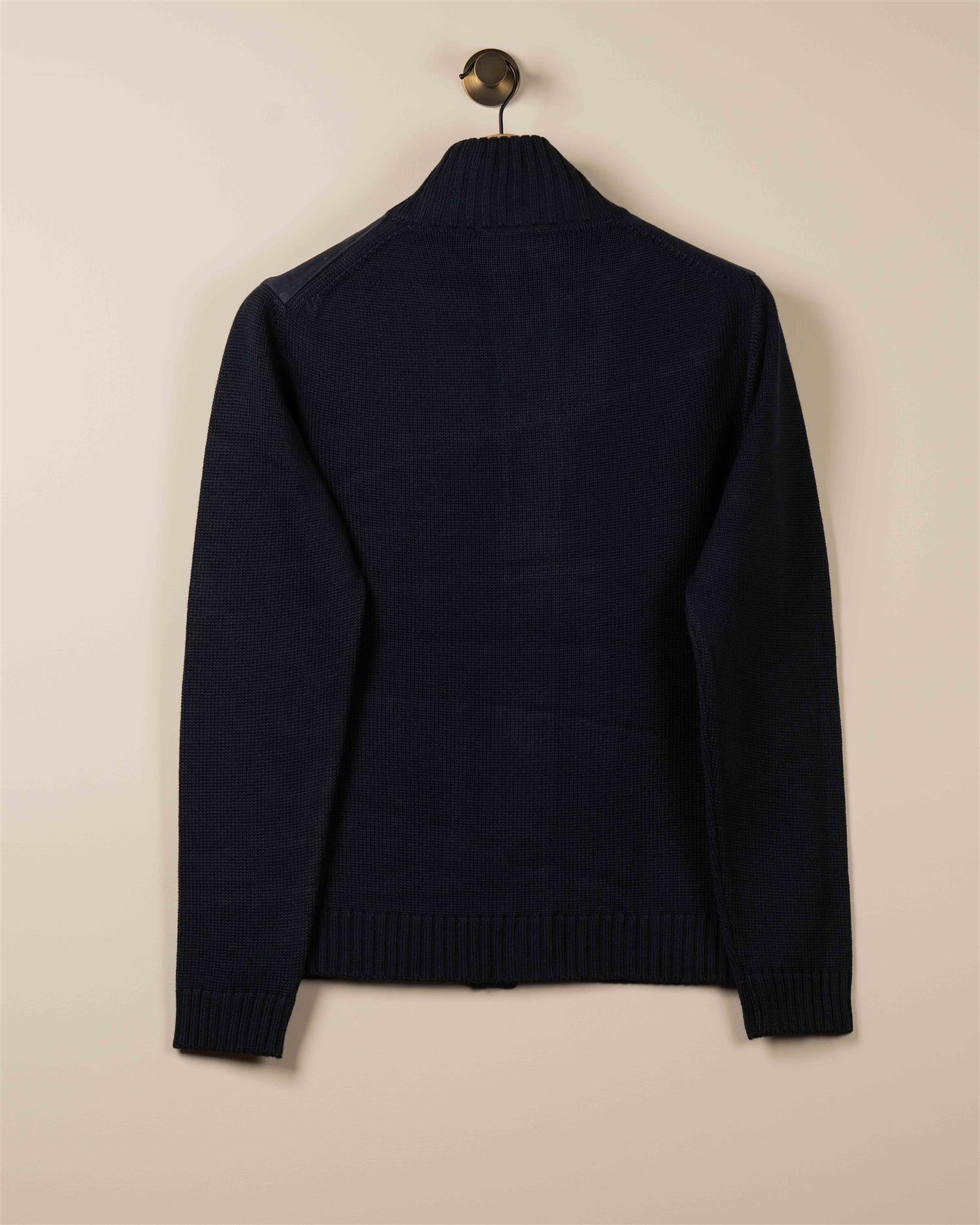 Skinnjakke M/Lommer - Navy