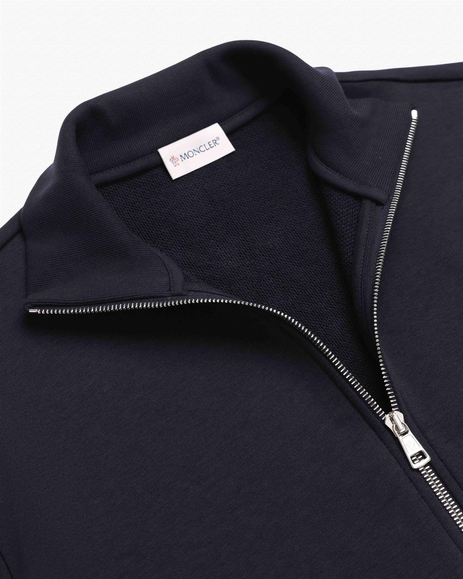 Cardigan Full Zip - Navy-MONCLER-www.gunnaroye.no