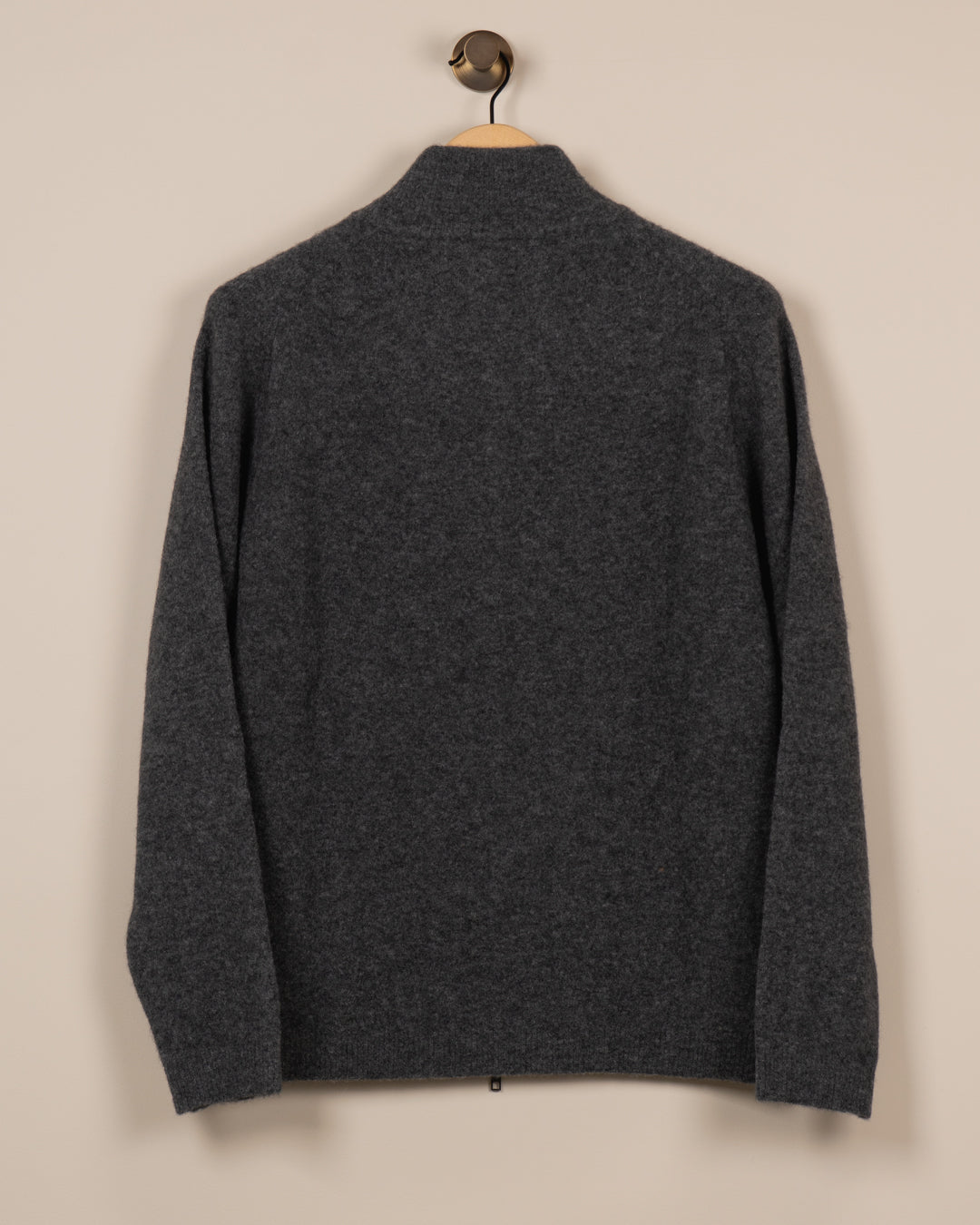 Zull-Zip Cardigan - Grå