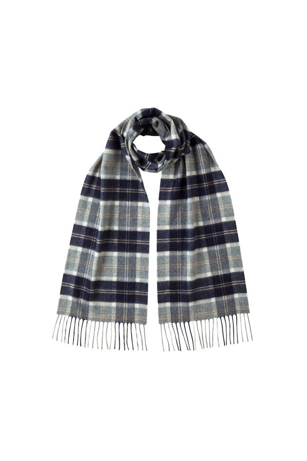 Silver Bannockbane Skjerf - Rutete