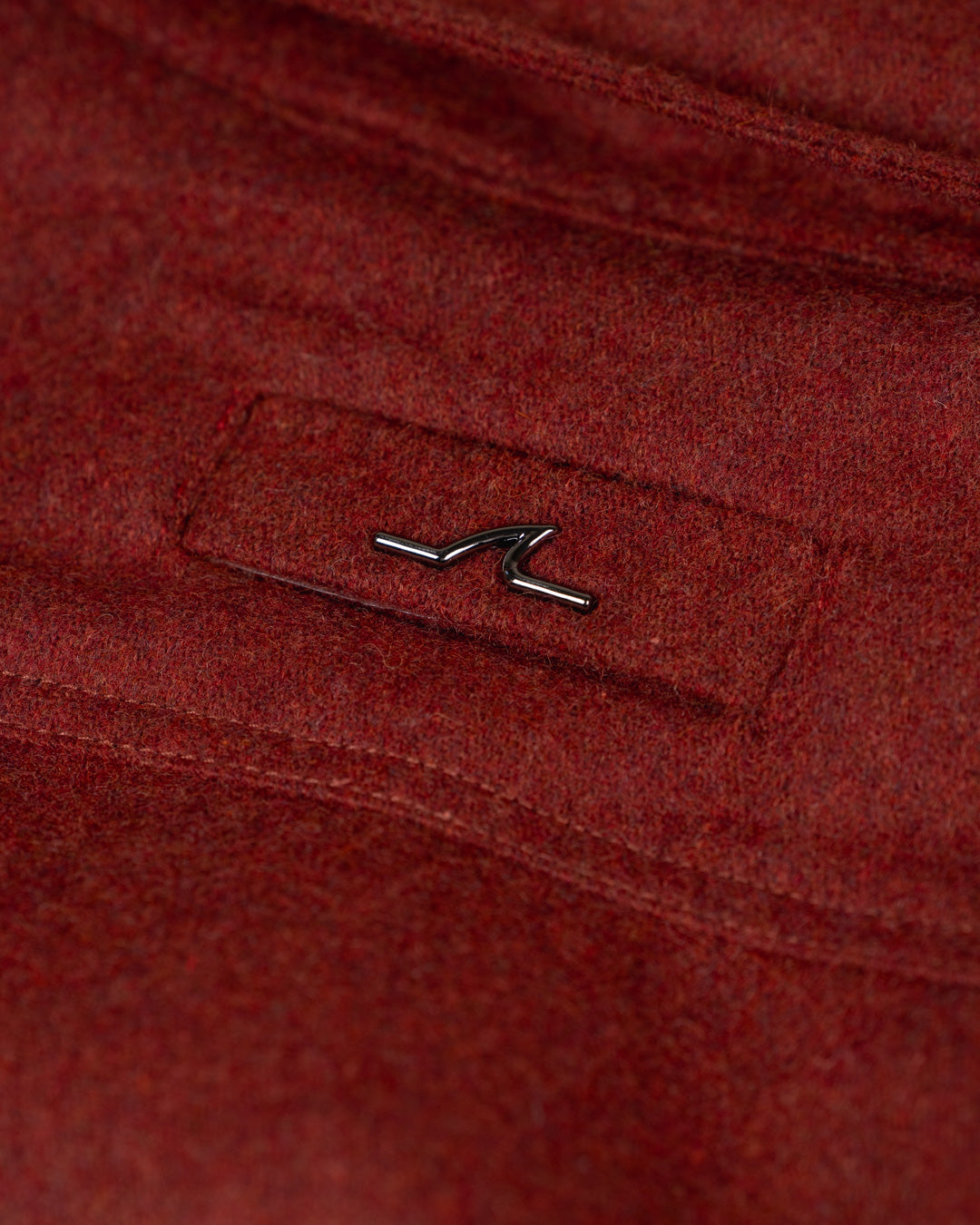 Ull Overshirt - Rød