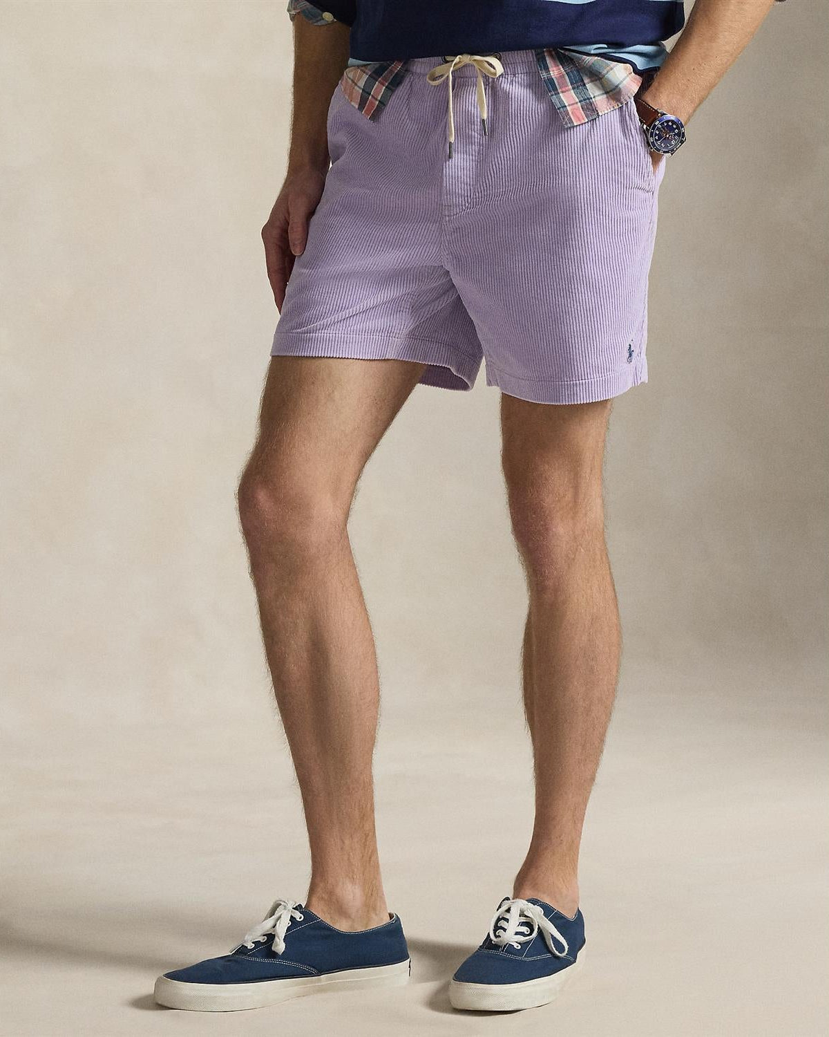 Cord Shorts - Lilla