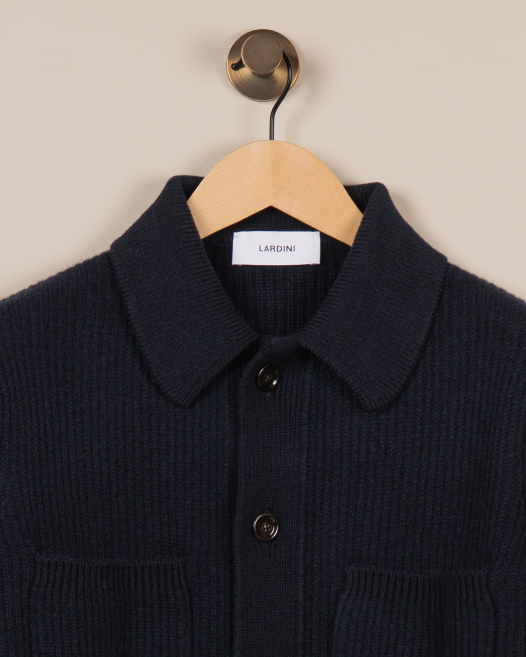 Strikket Cardigan - Navy