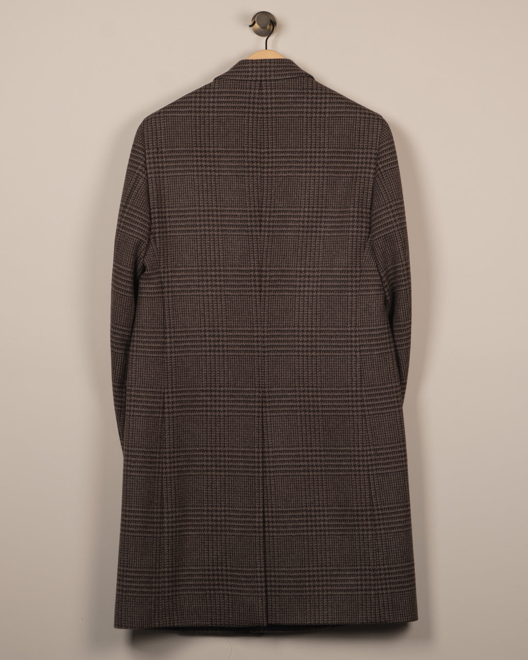Coat prince of wales - Brun