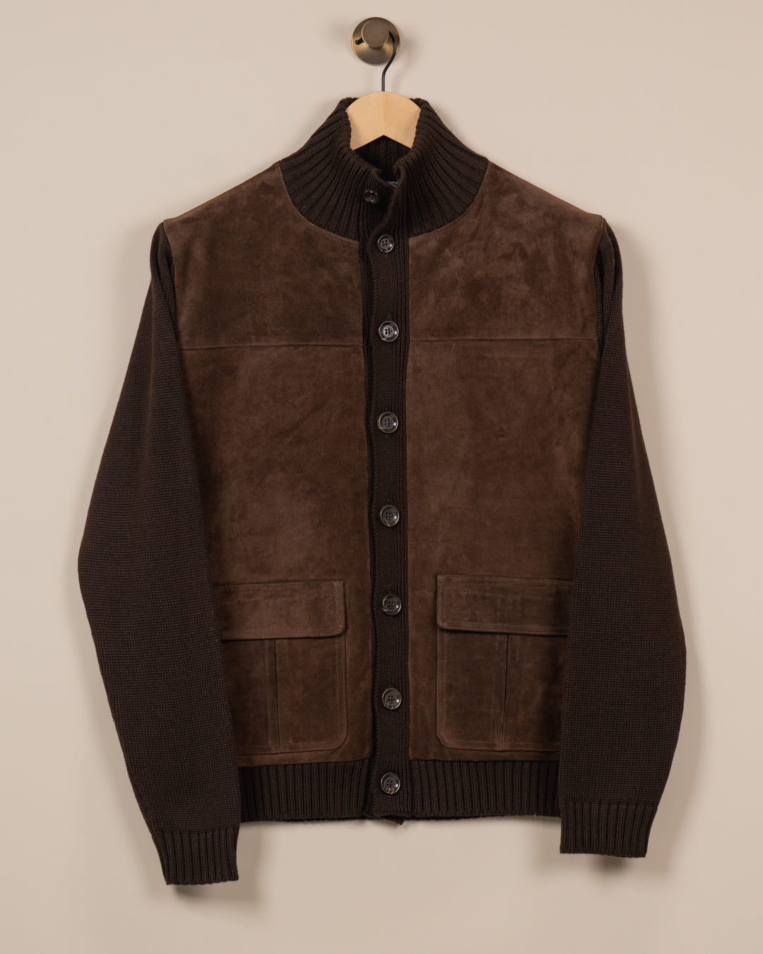 Cardigan - Brun