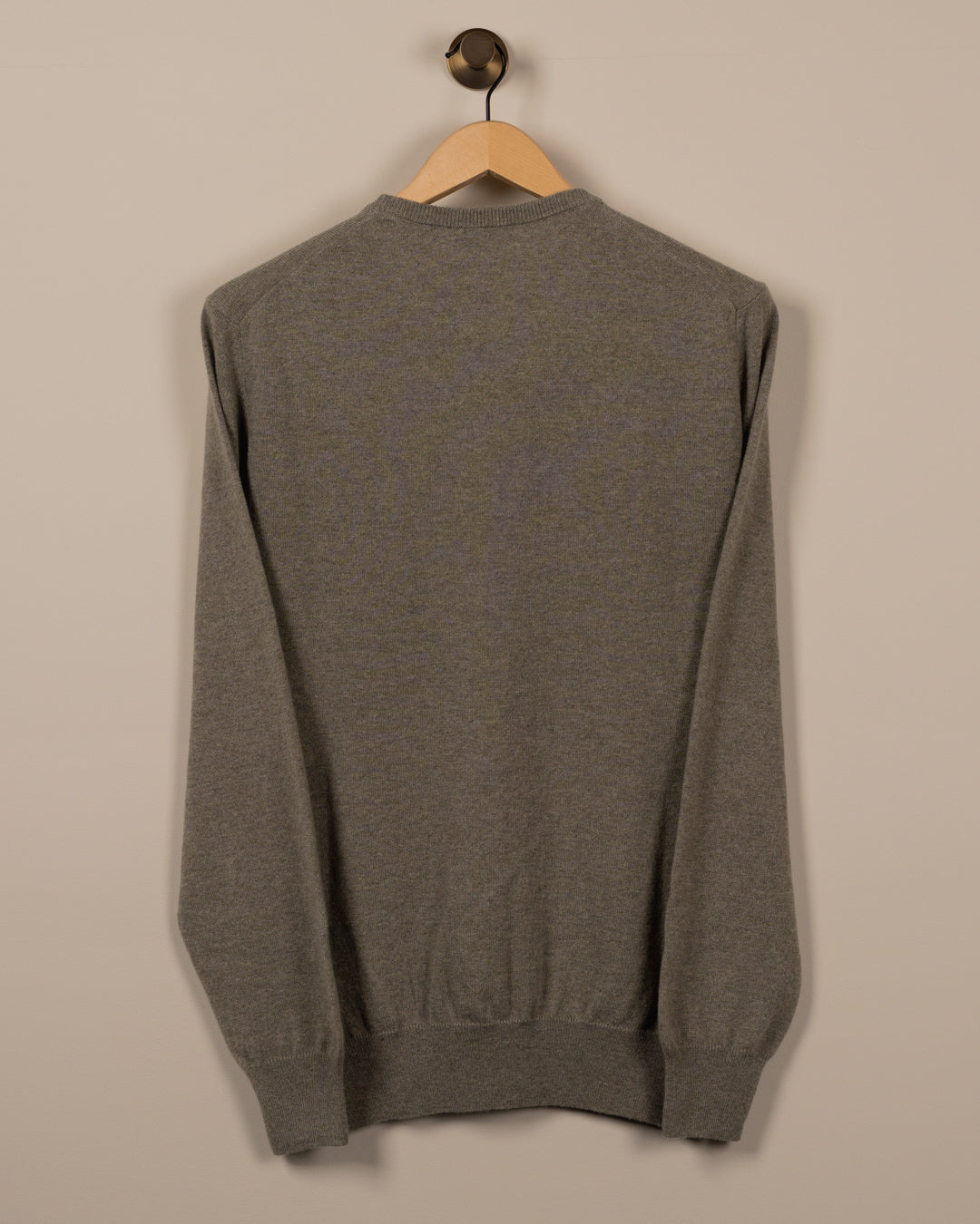 Cashmere crewneck genser - Grønn
