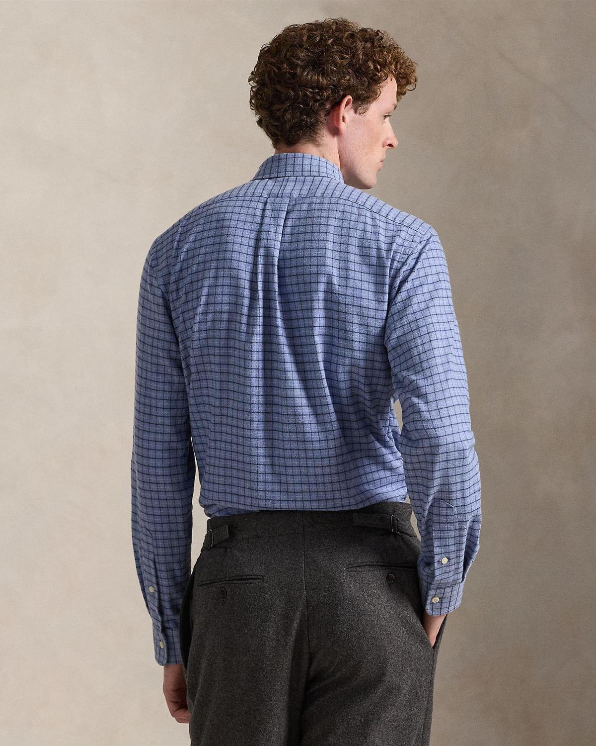 Rutet Skjorte - Blå