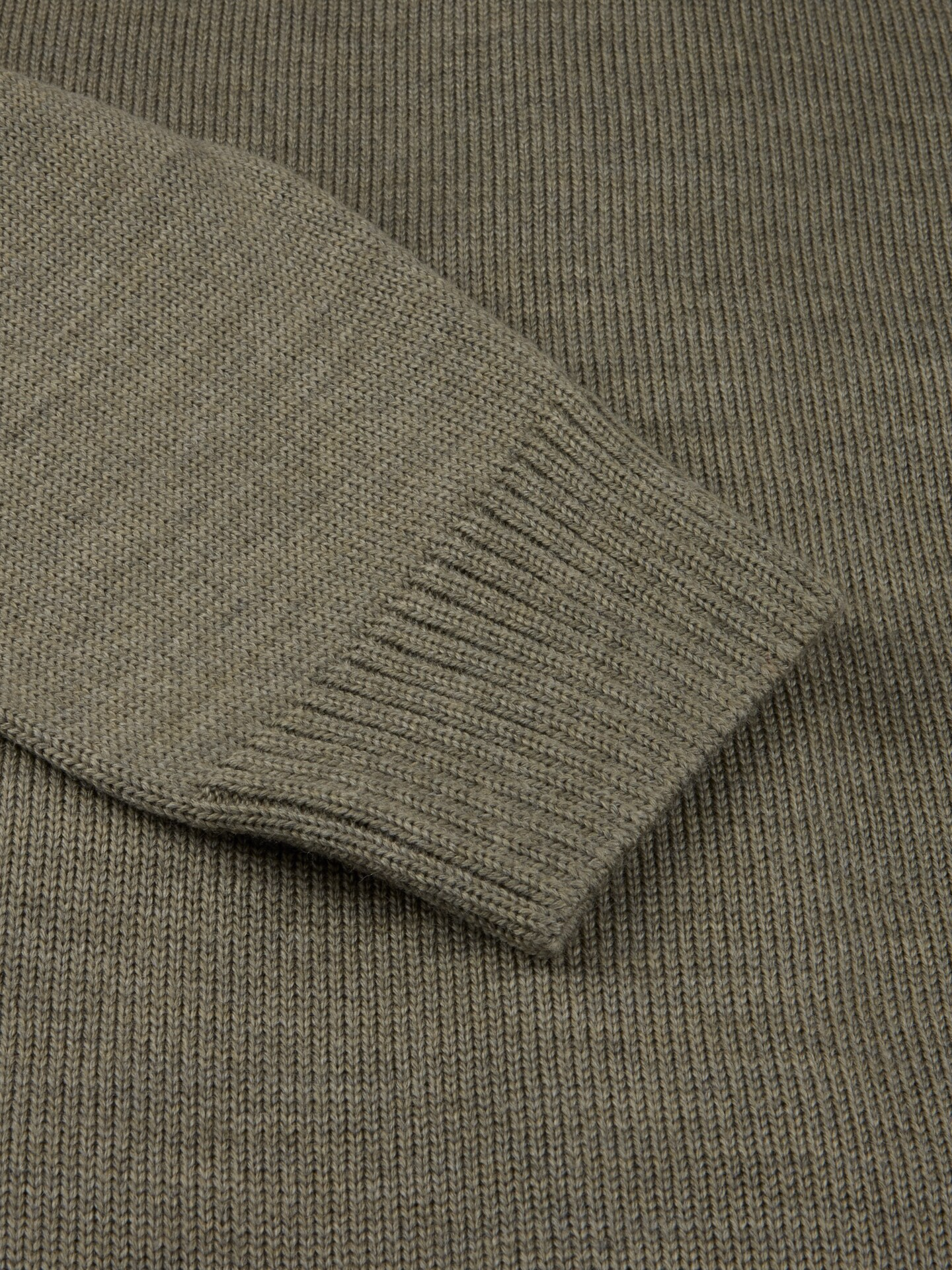Merino Cardigan - Grønn