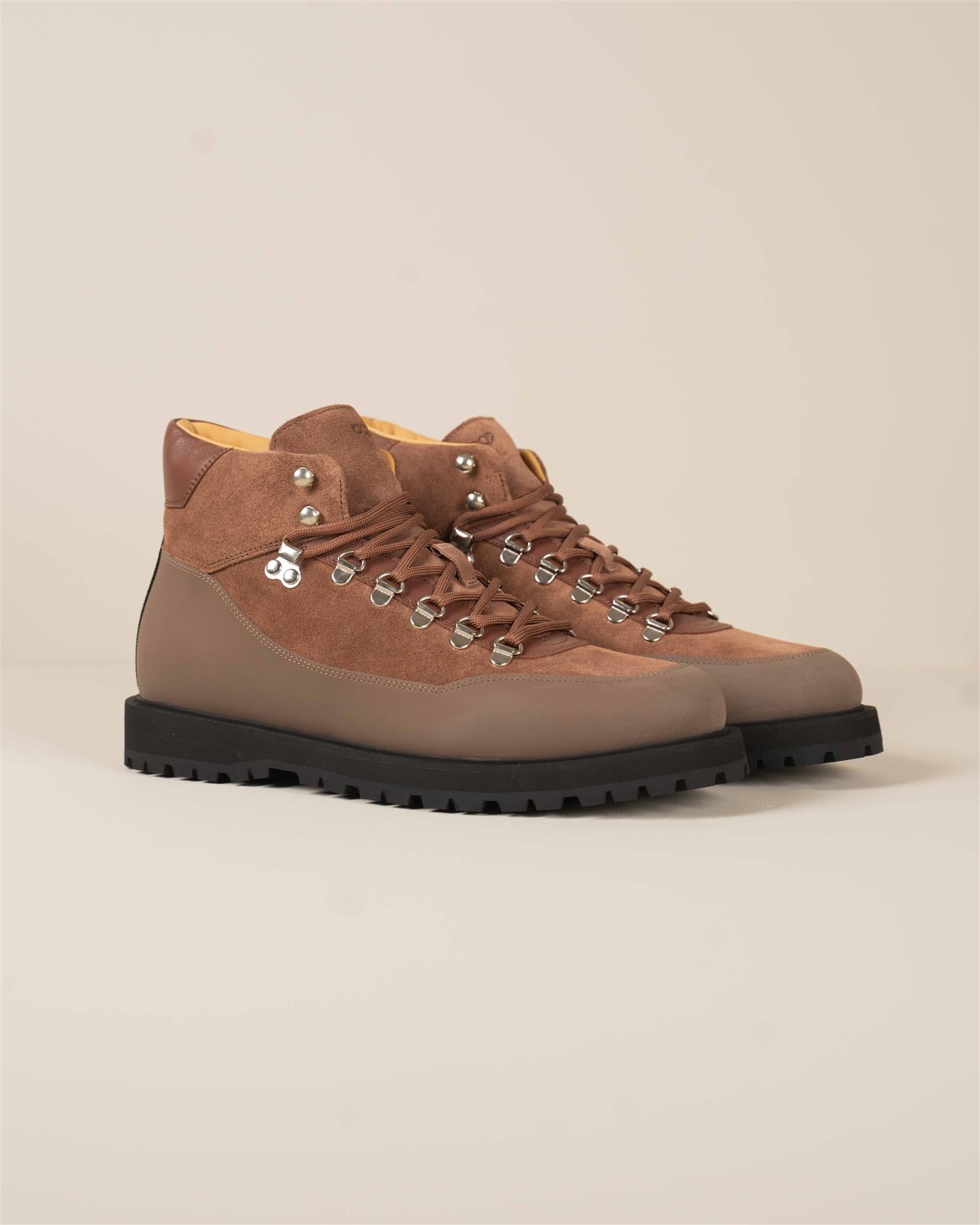 Terrein Boot W/Rubber Panel - Brun