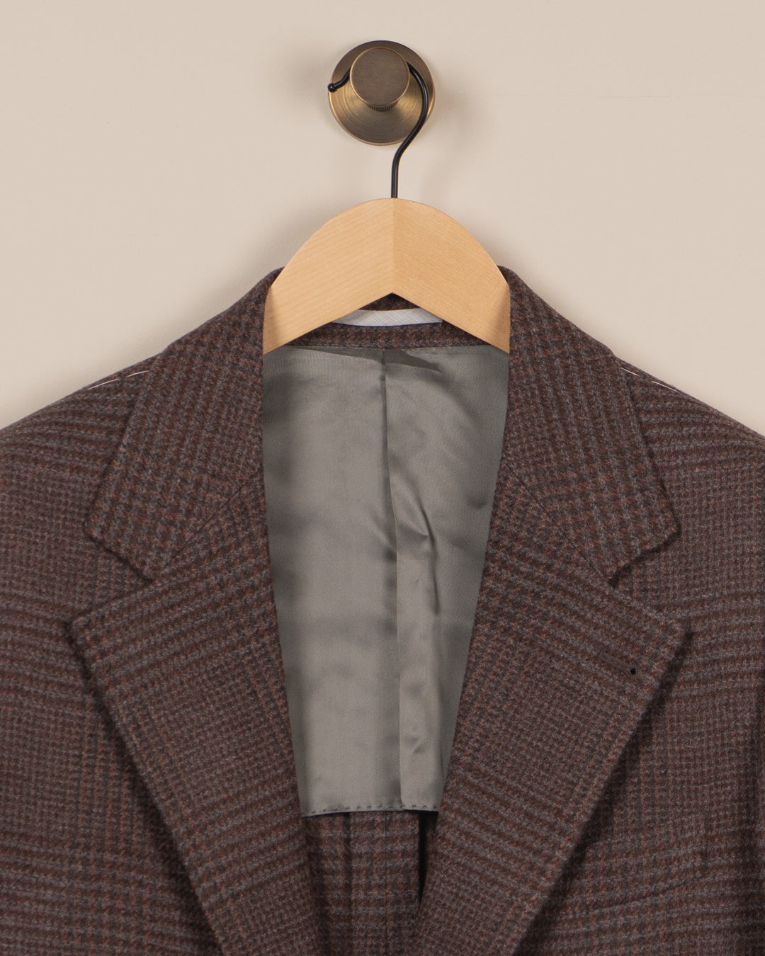 Prince of Wales Tailor blazer - Rustrød