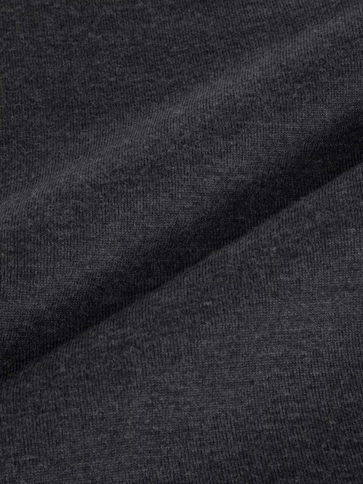 Half Zip Turtle Neck - Grå