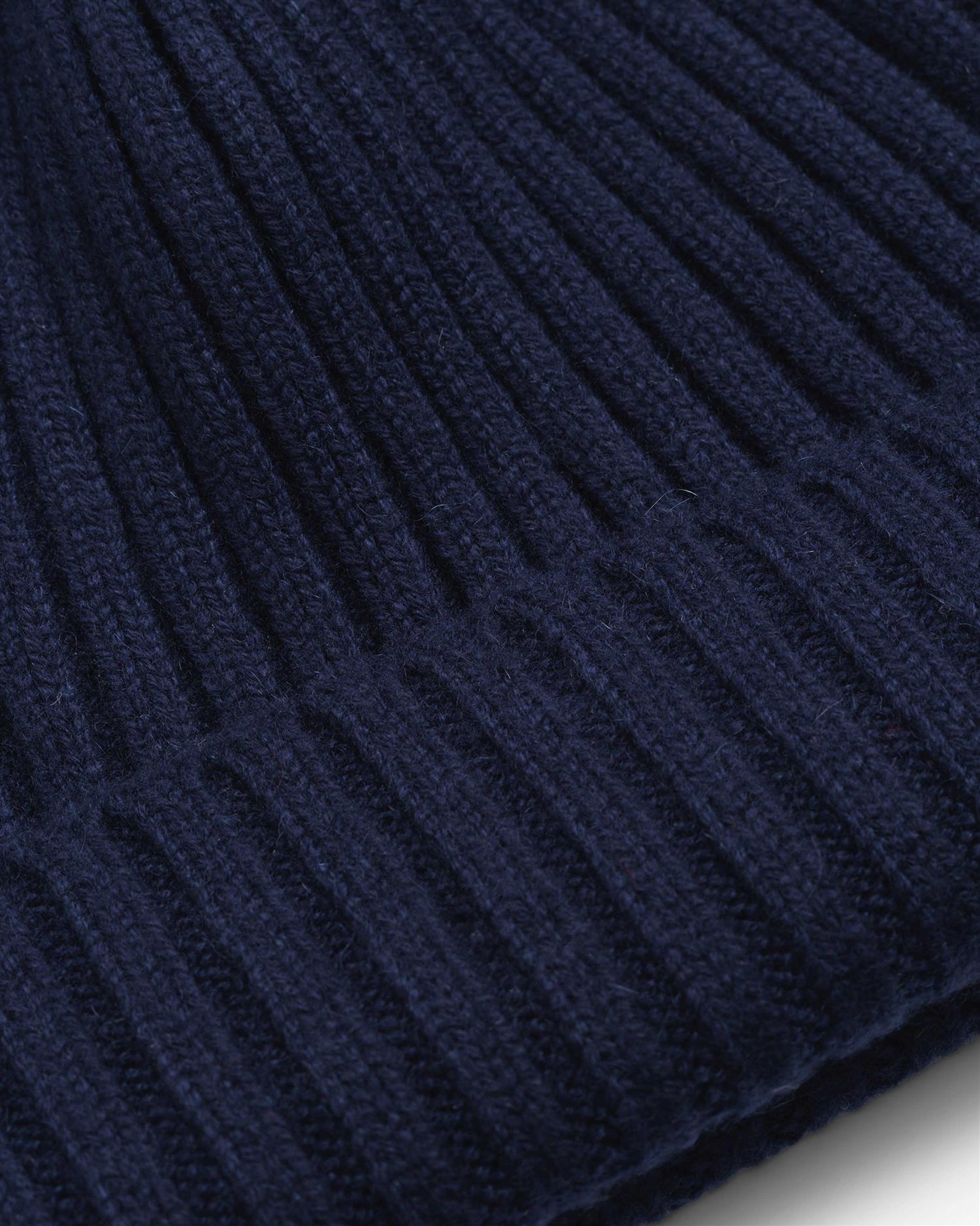 Soft Rib - Midnight sea-HENDERSON CASHMERE-www.gunnaroye.no