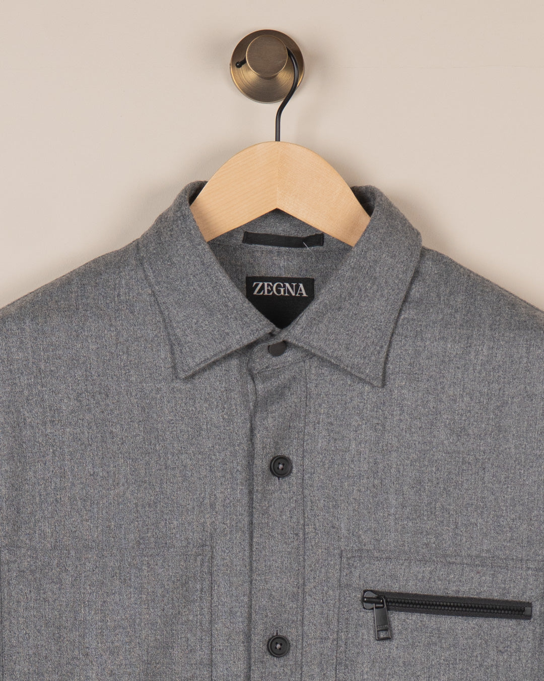 Technomerino Overshirt - grå