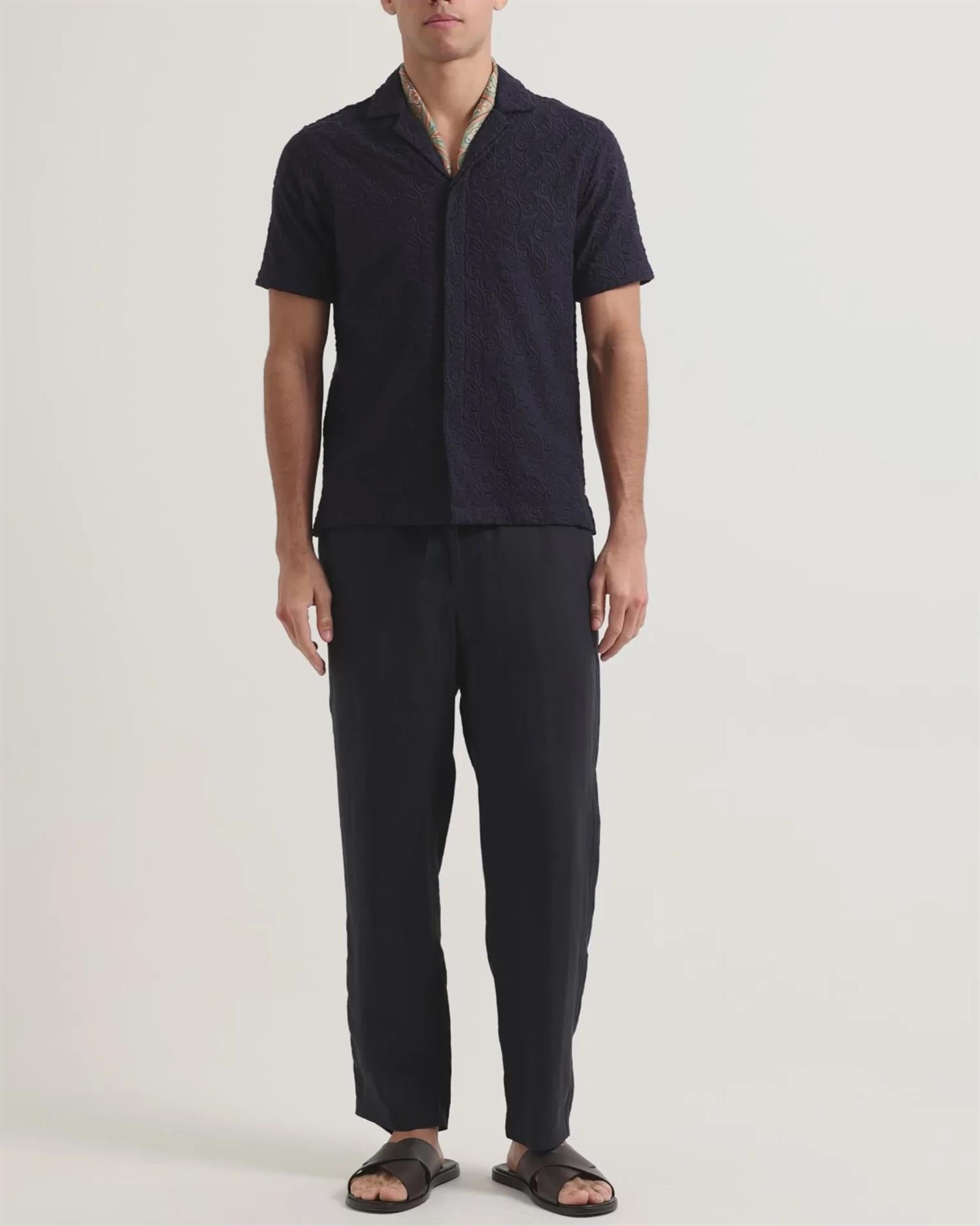 Maitan Broderie - Navy
