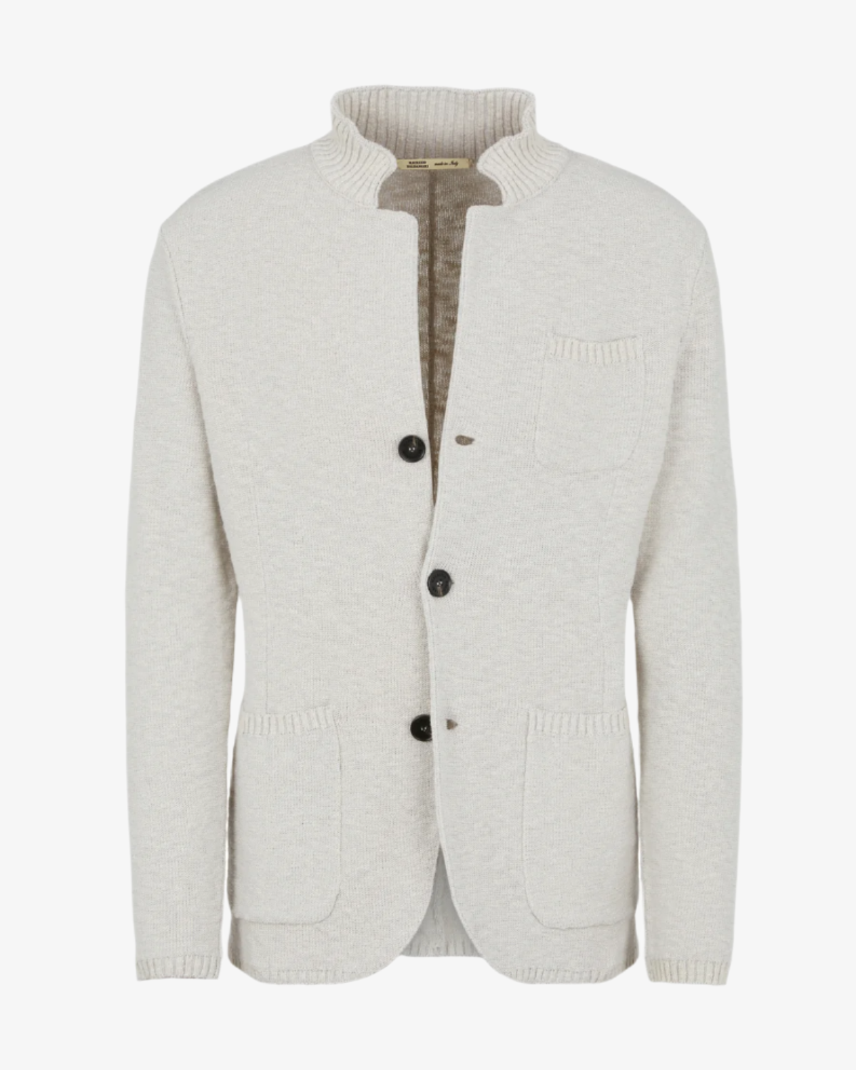 Portofino Strikket Blazer - Krem