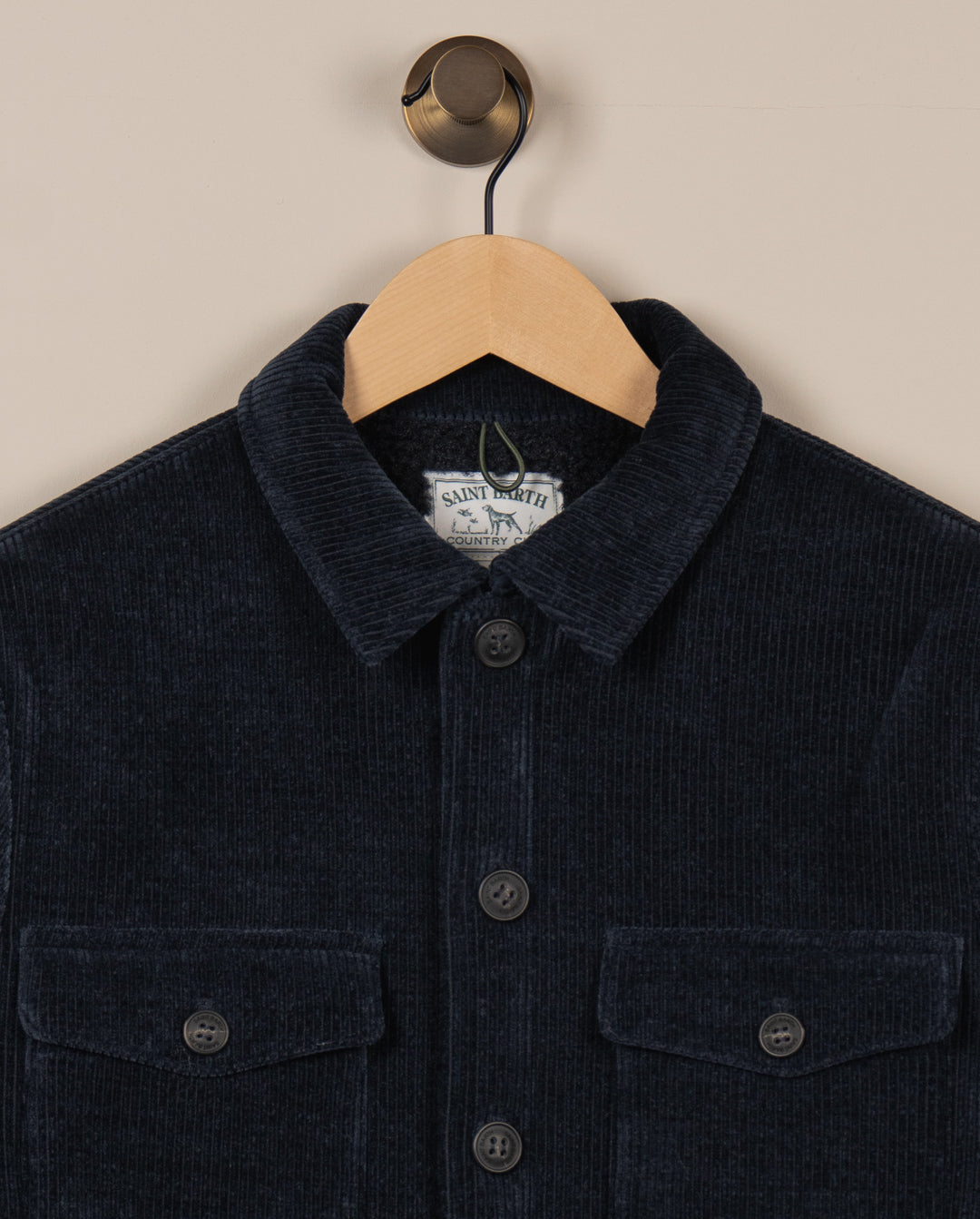 Landeck Corduroy Overshirt - Navy