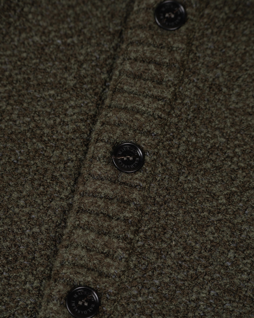 Blouson Wool Blend Cardigan - Grønn