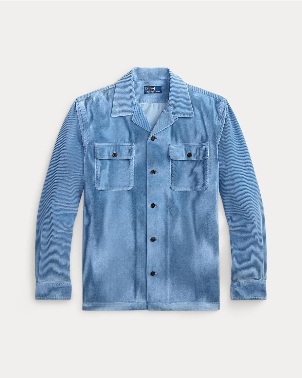 Cord Skjorte - Mellomblå