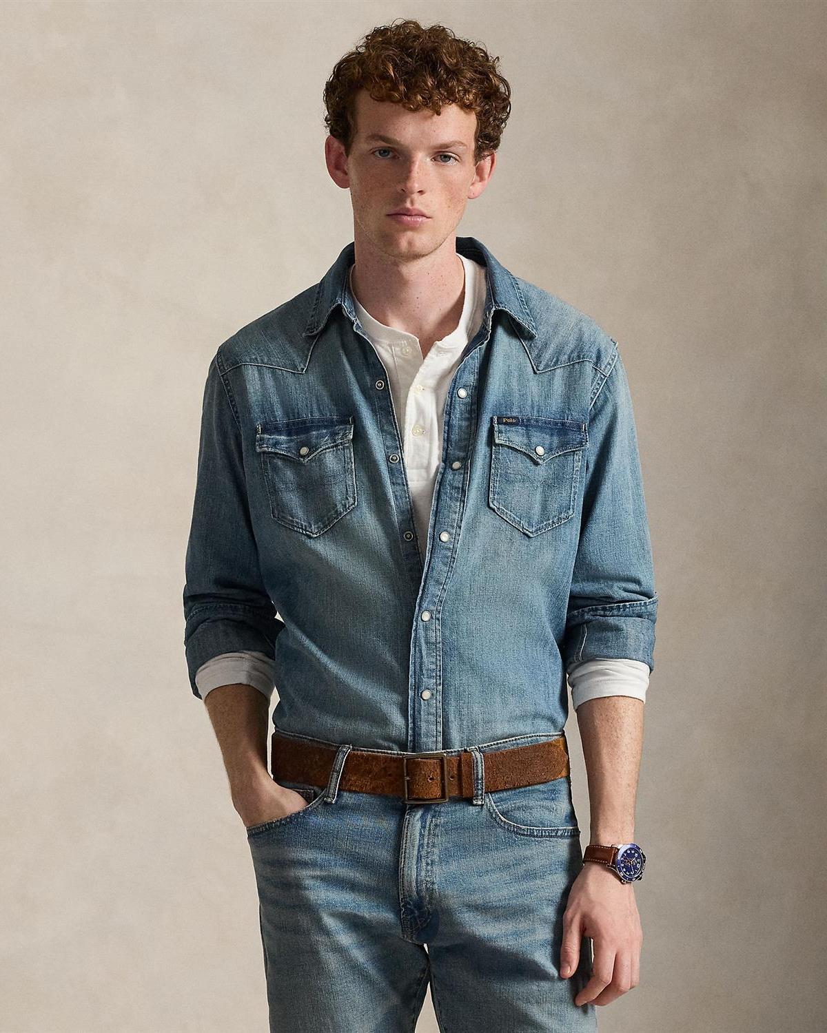 Icon Jeans Skjorte - Denim