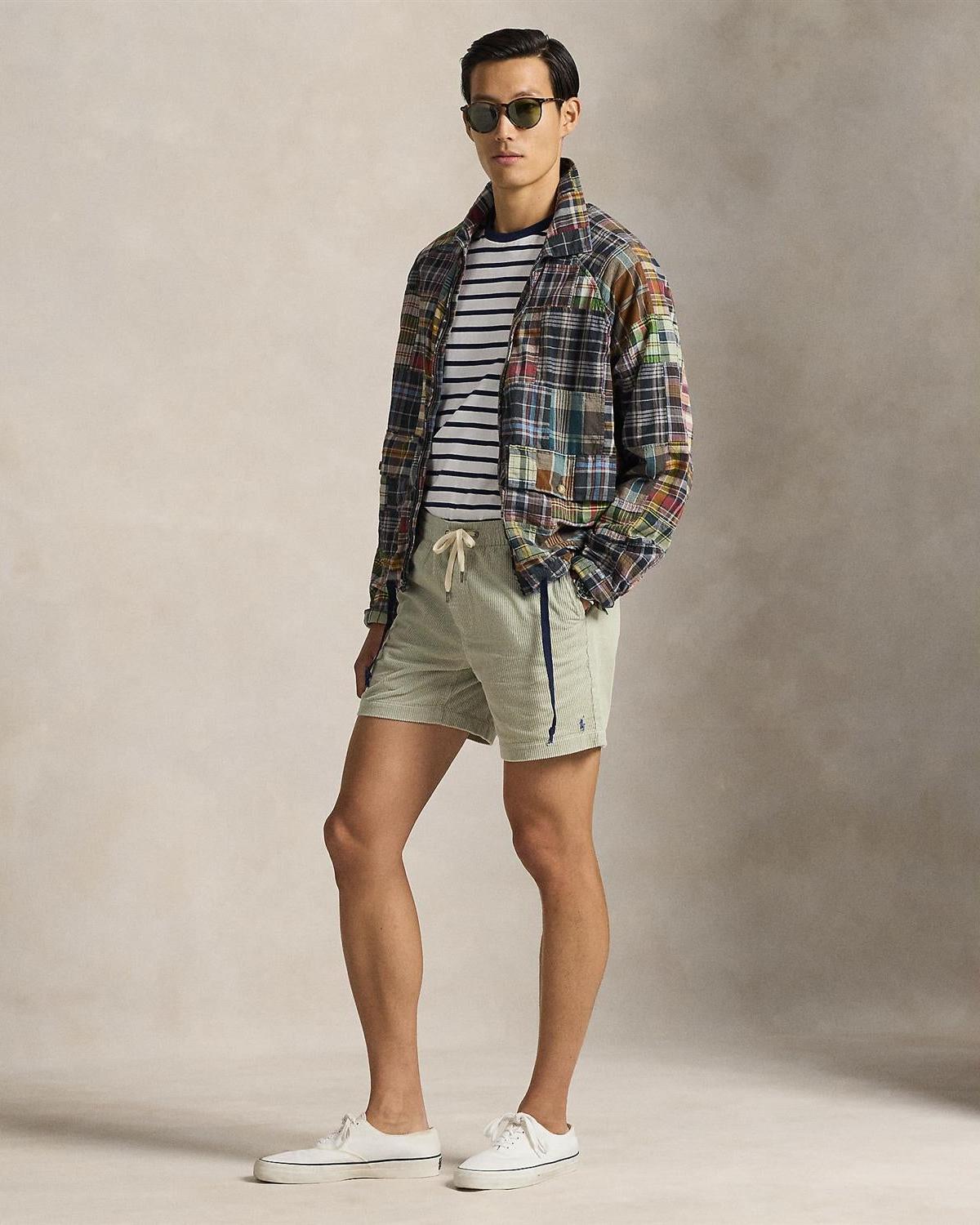 Cord Shorts - Kaki