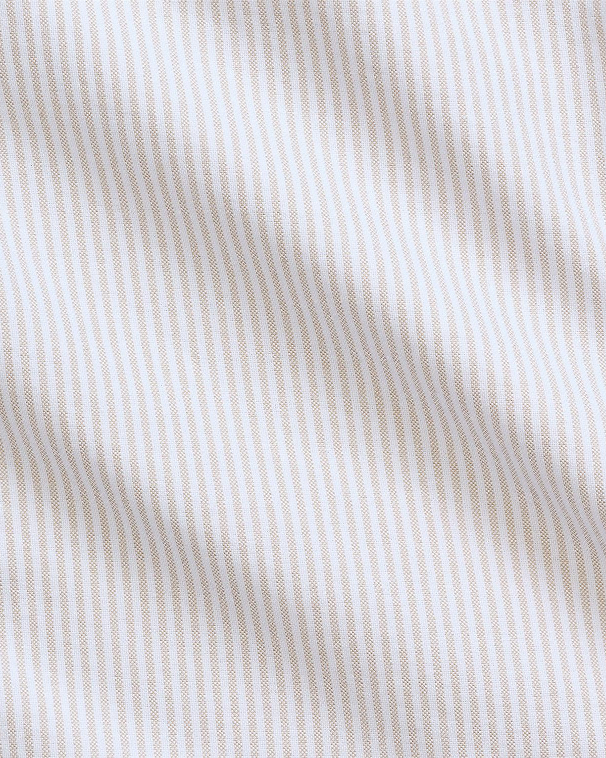 Rutet Oxford skjorte - Beige/Hvit