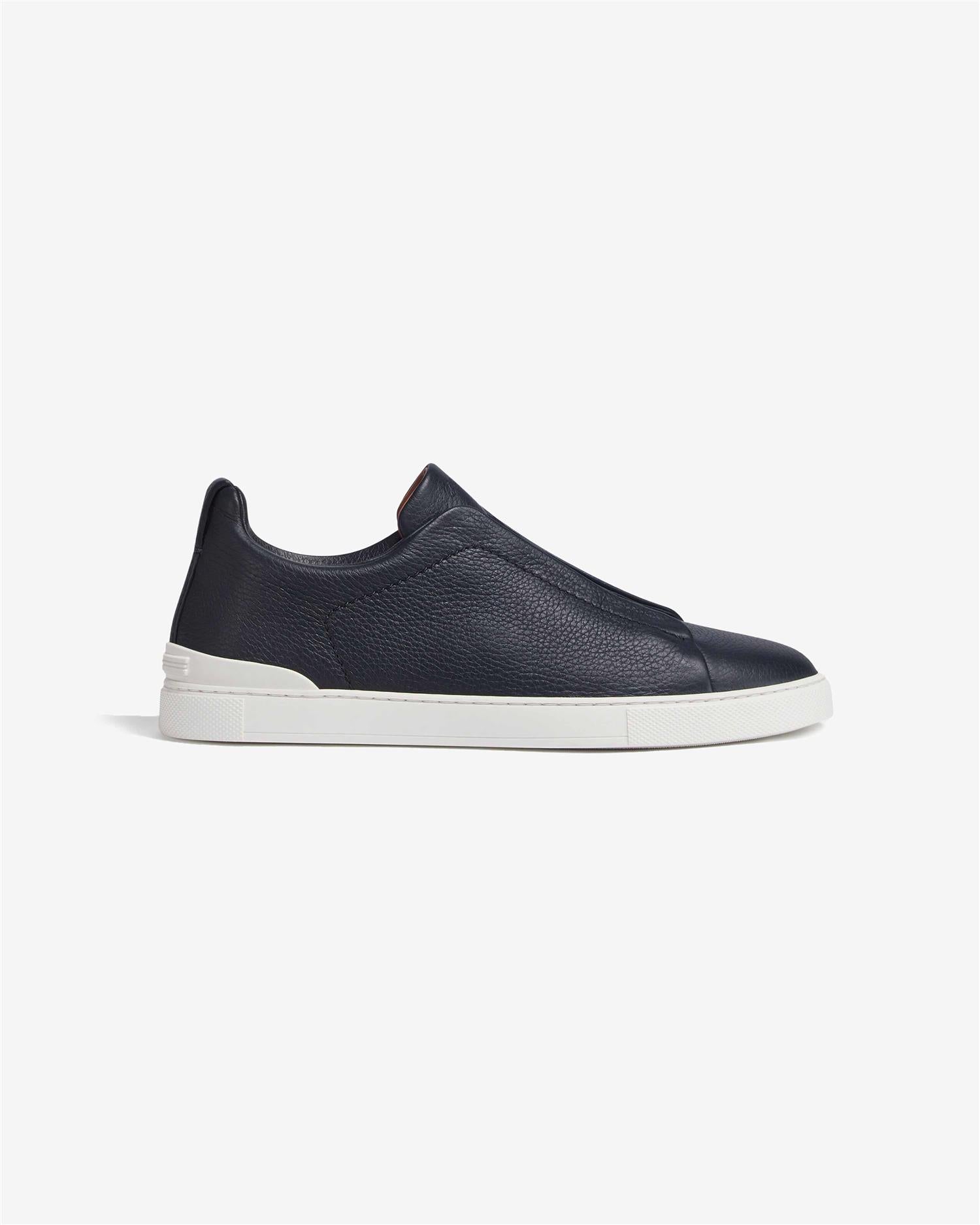 Triple Stitch Low Top-Zegna-www.gunnaroye.no