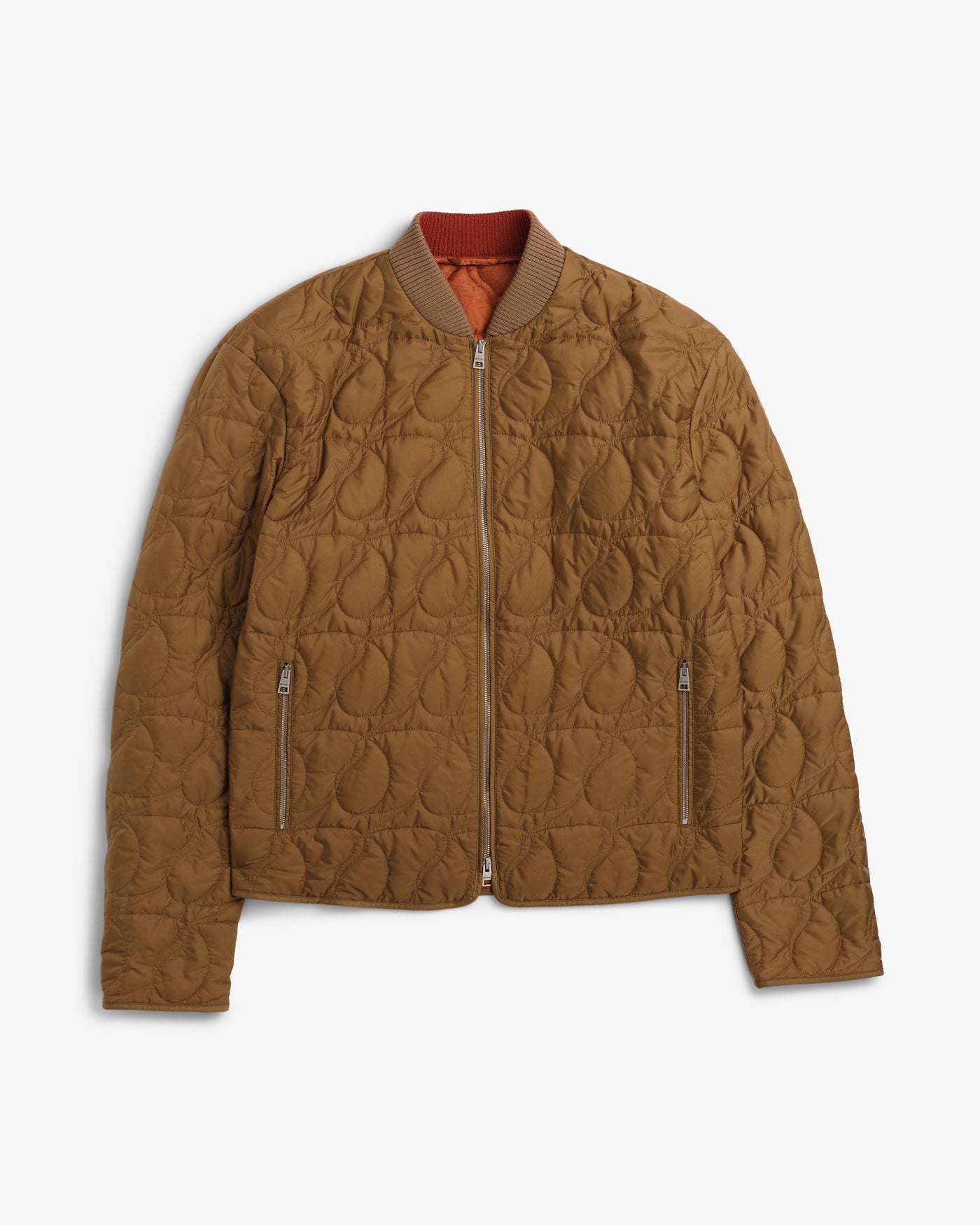 Quilted Paisley Bomber Jakke - Gul-Etro S,p,A.-www.gunnaroye.no