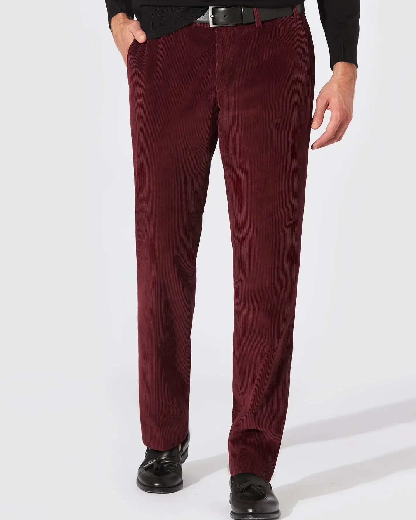 Cord Bukse - Burgunder