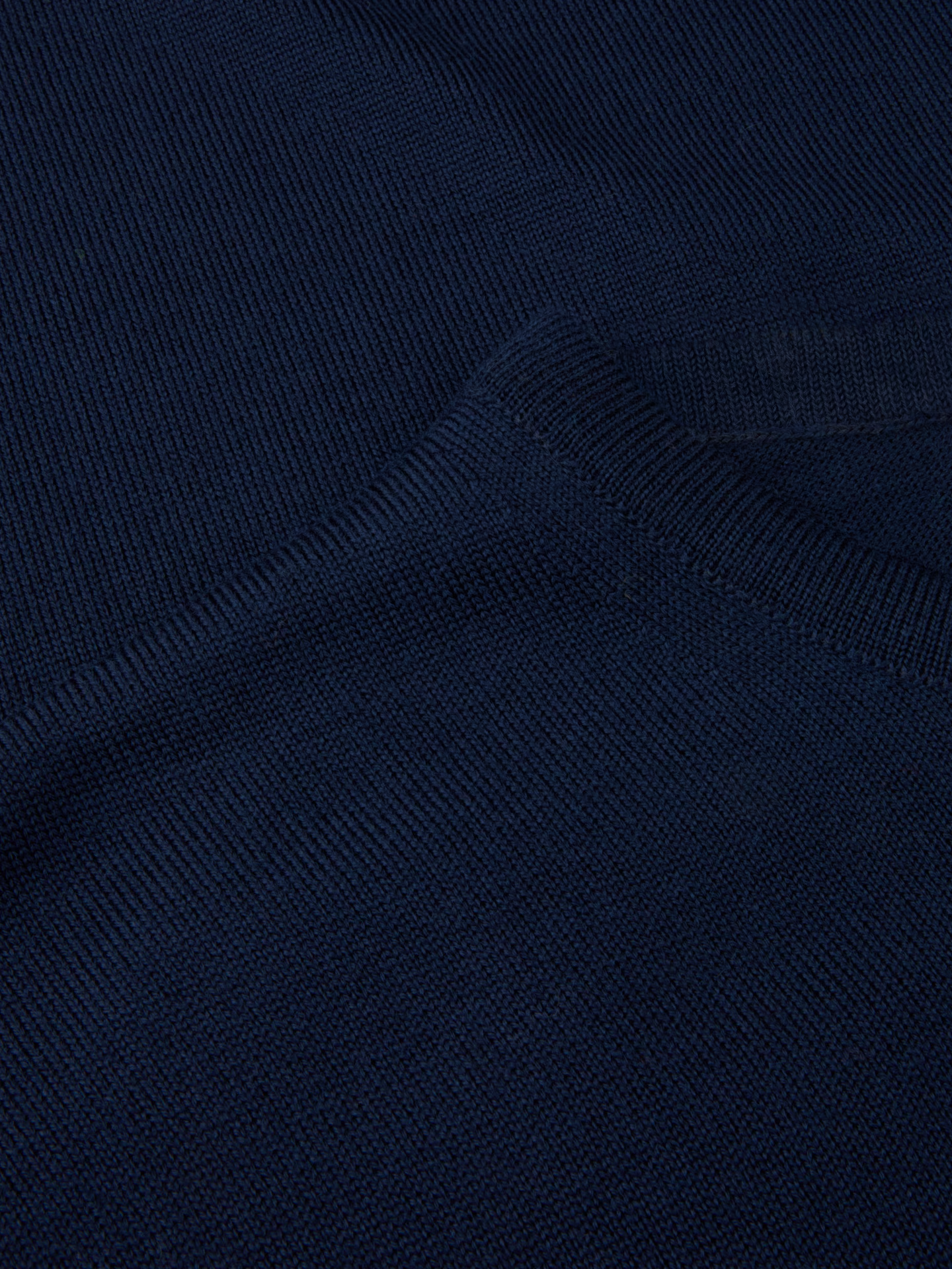 Rundhals Merino - Navy