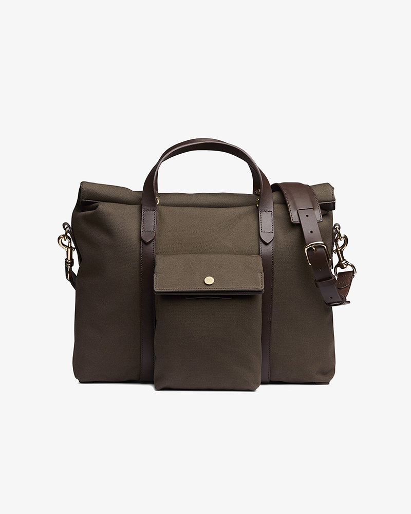 M/S Soft Work - Army/Dark Brown