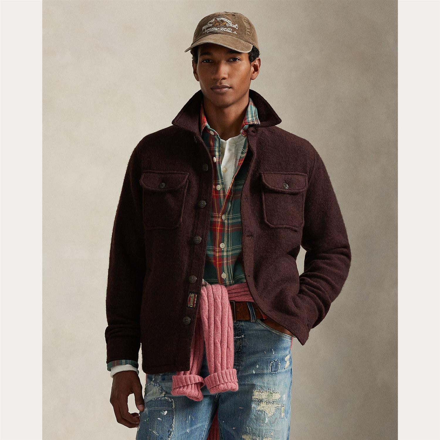 Overshirt Ull - Rust