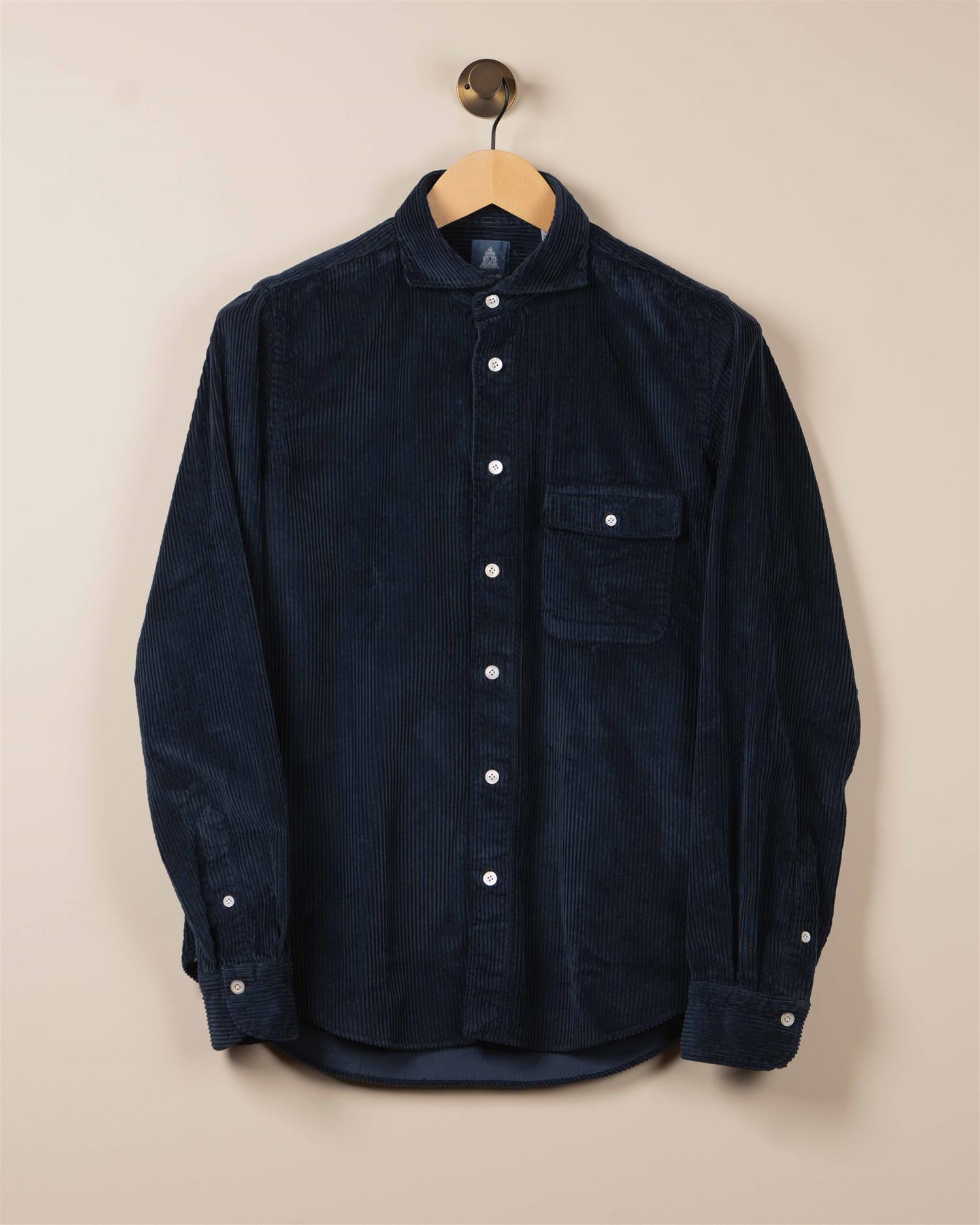 Overchirt Cord - Navy