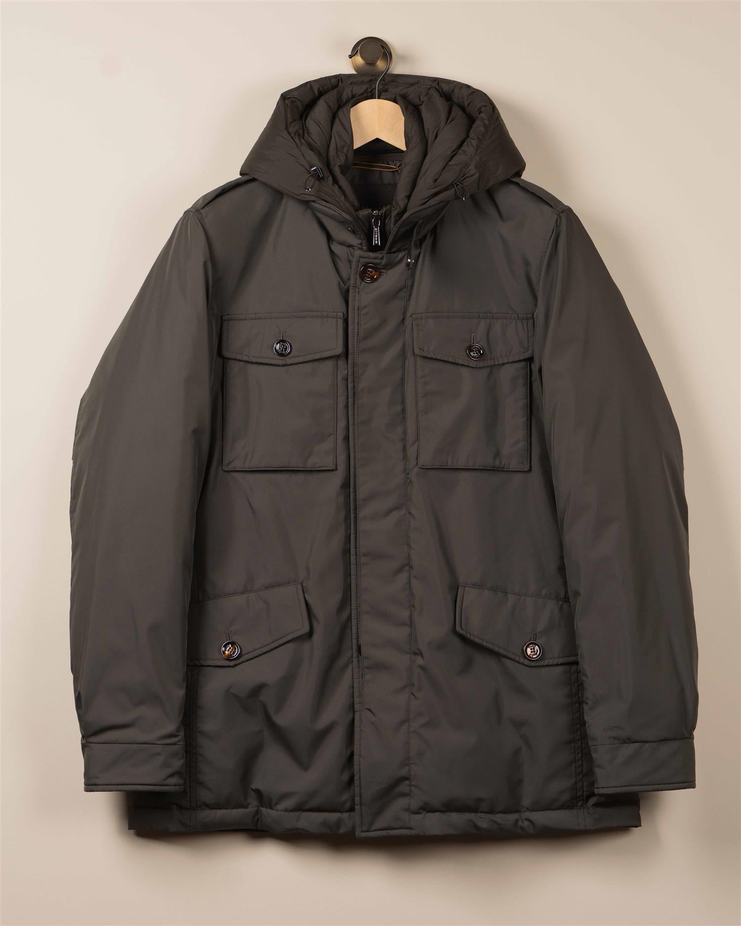 Parka "Isac" m/Lommer i Front - Grønn