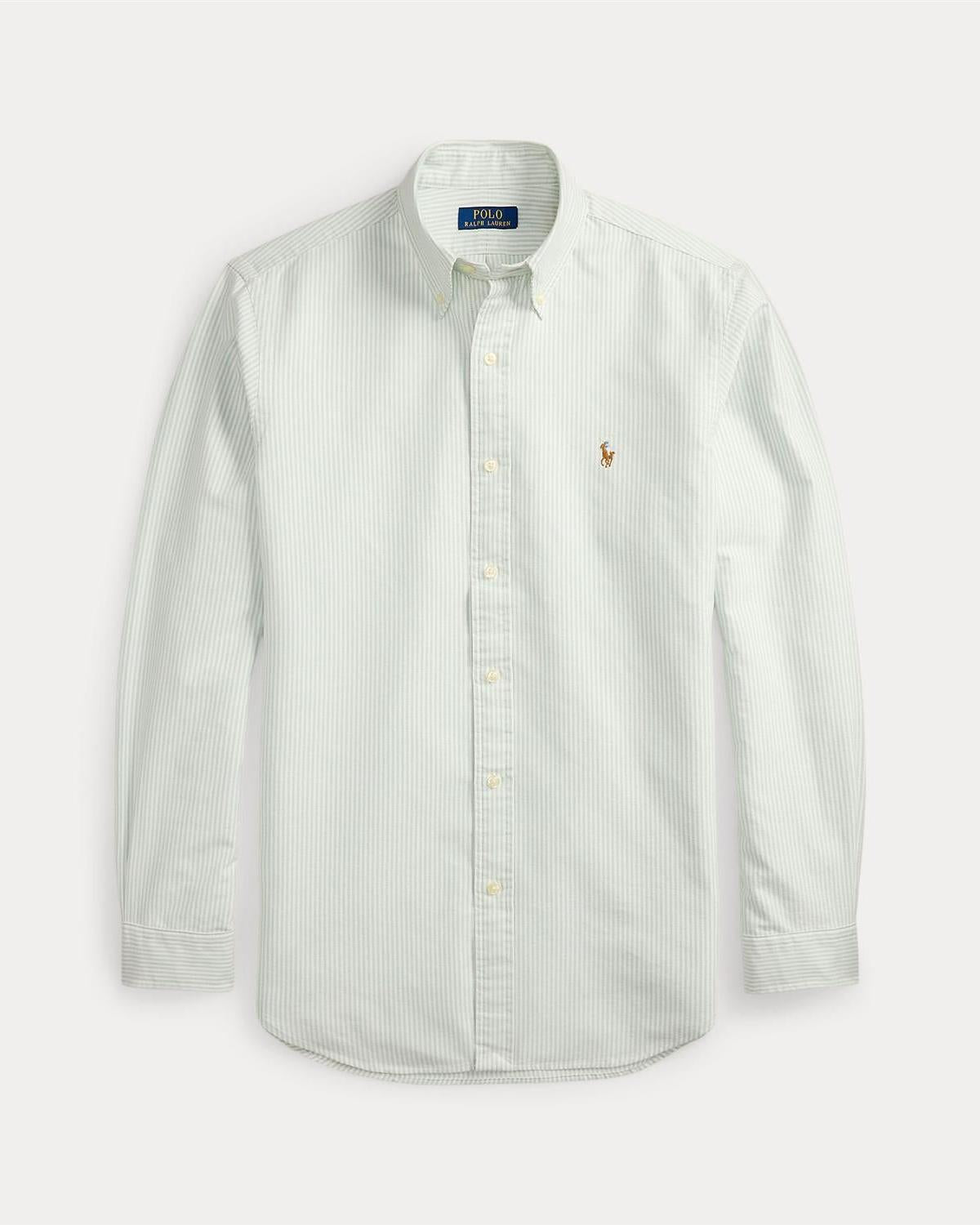 Classic Oxford Stripet - Mynte