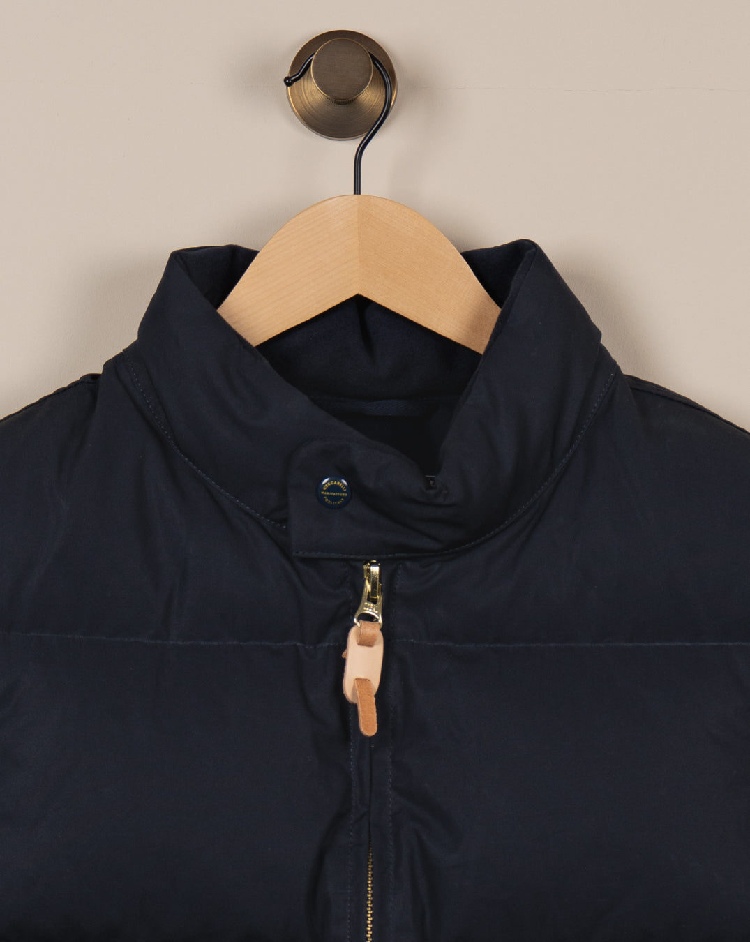 New Goose Down Vest - Navy