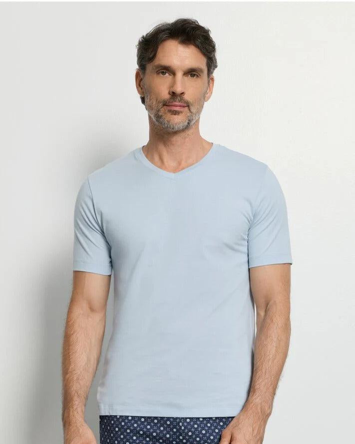 T-Shirt - Lys blå