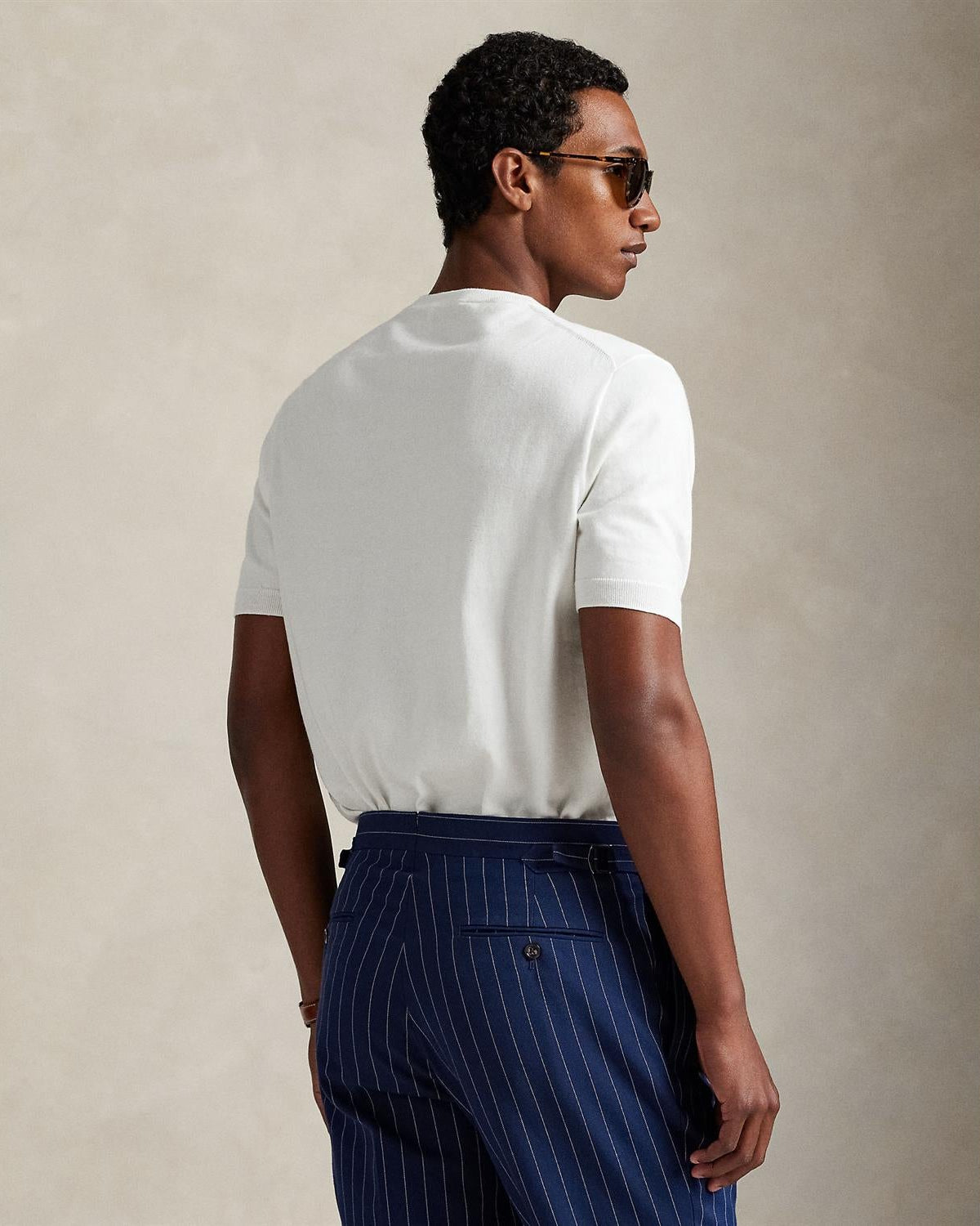 Kortermet Genser - Hvit