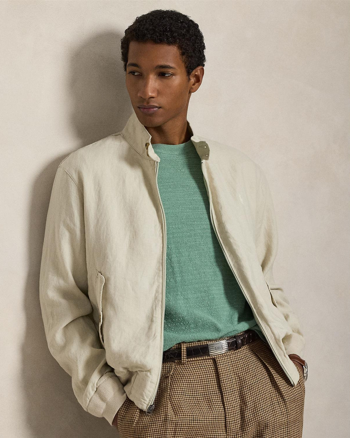 Windbreaker Jakke - Beige