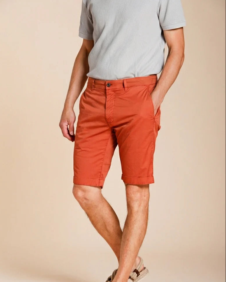 Bermuda Shorts - Rust
