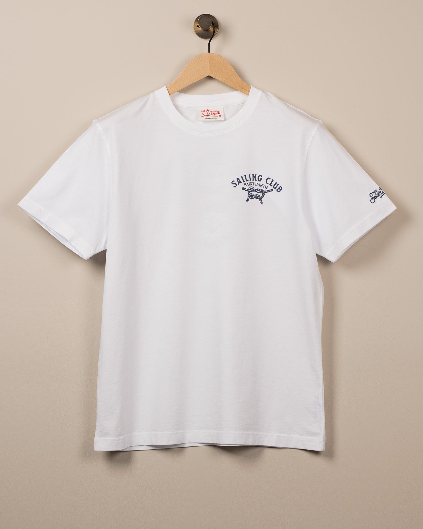 T-shirt Sailing Club - Hvit