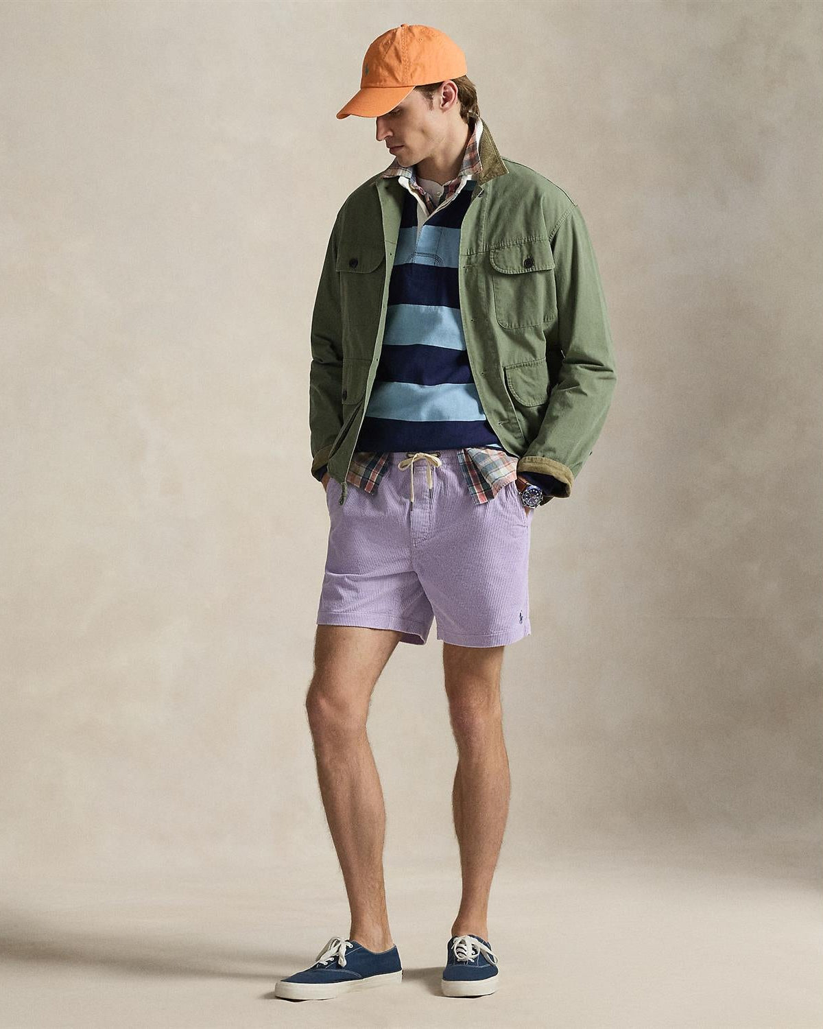 Cord Shorts - Lilla