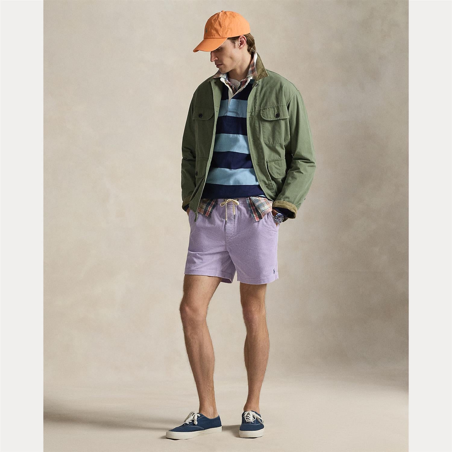 Cord Shorts - Lilla