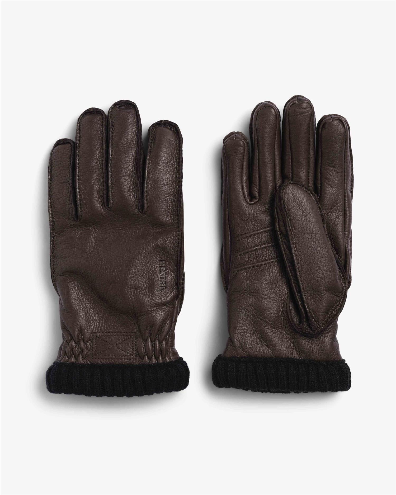 Deerskin Primaloft Rib - Mørkebrun-Hestra-www.gunnaroye.no