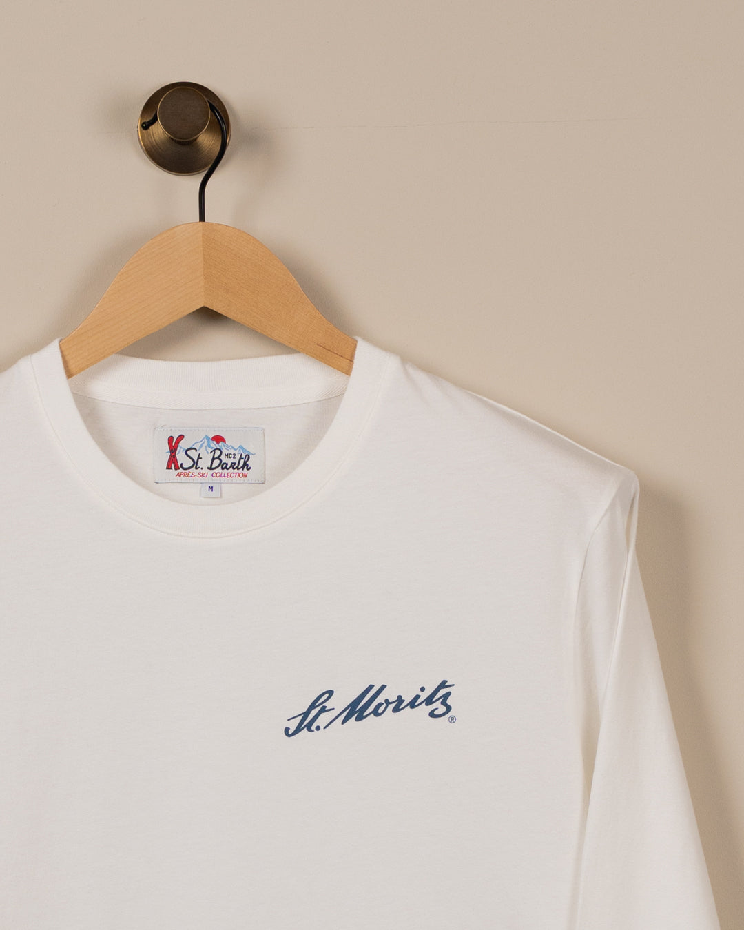 T-Shirt Long Sleeve - Hvit