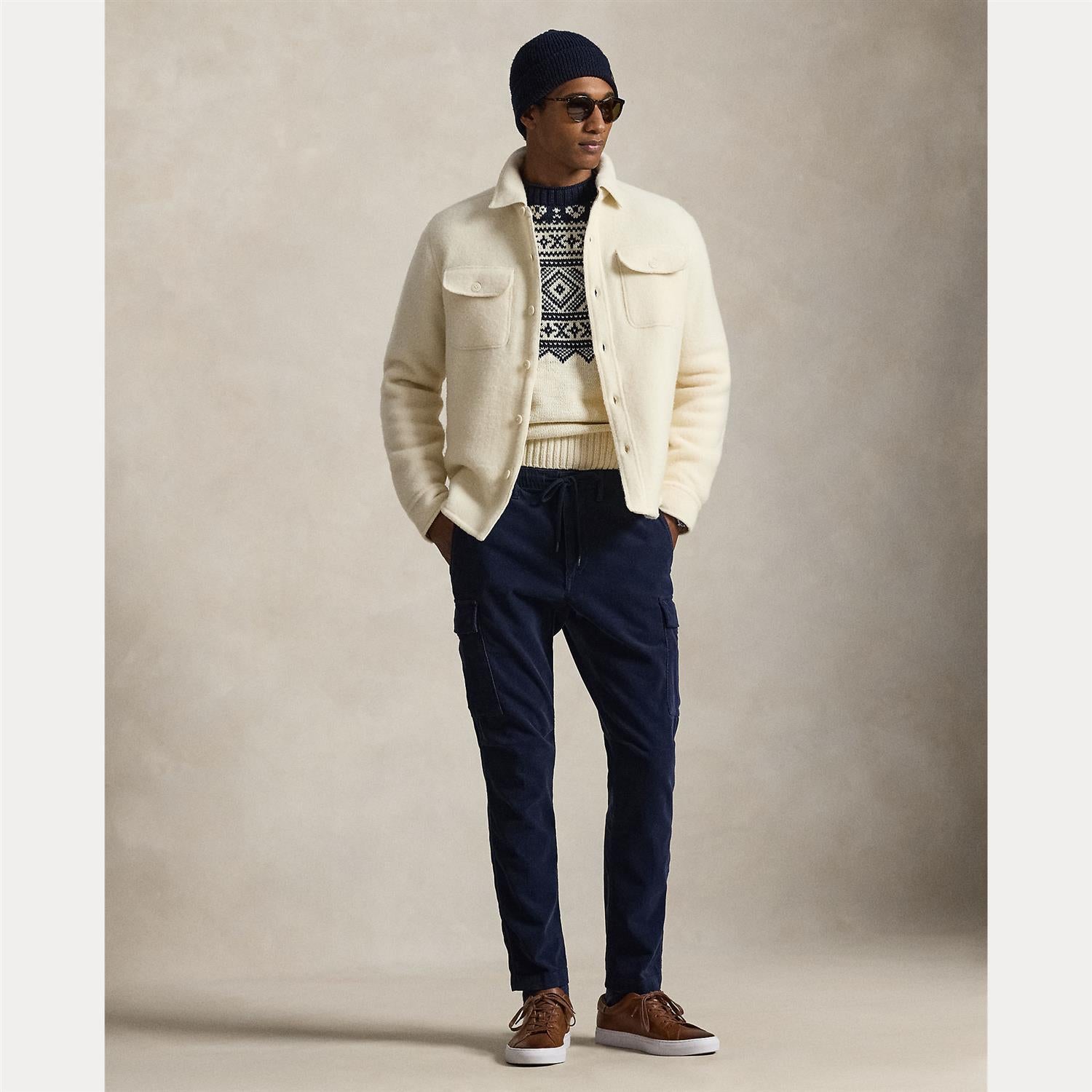 Overshirt Ull - Krem