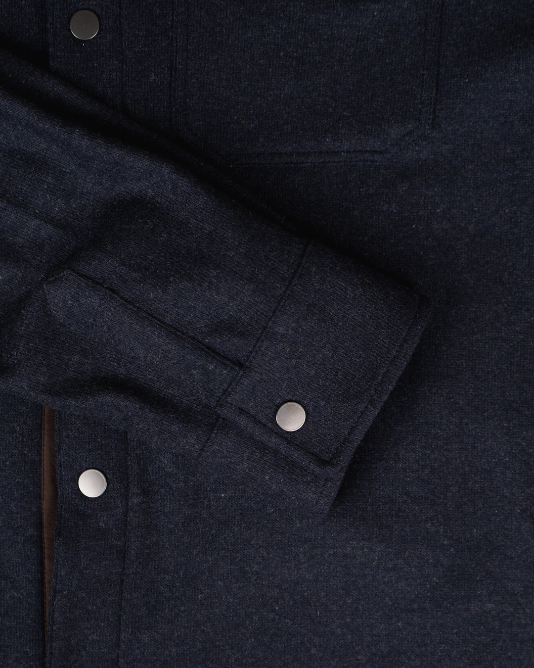 Cashmere Overshirt - Navy
