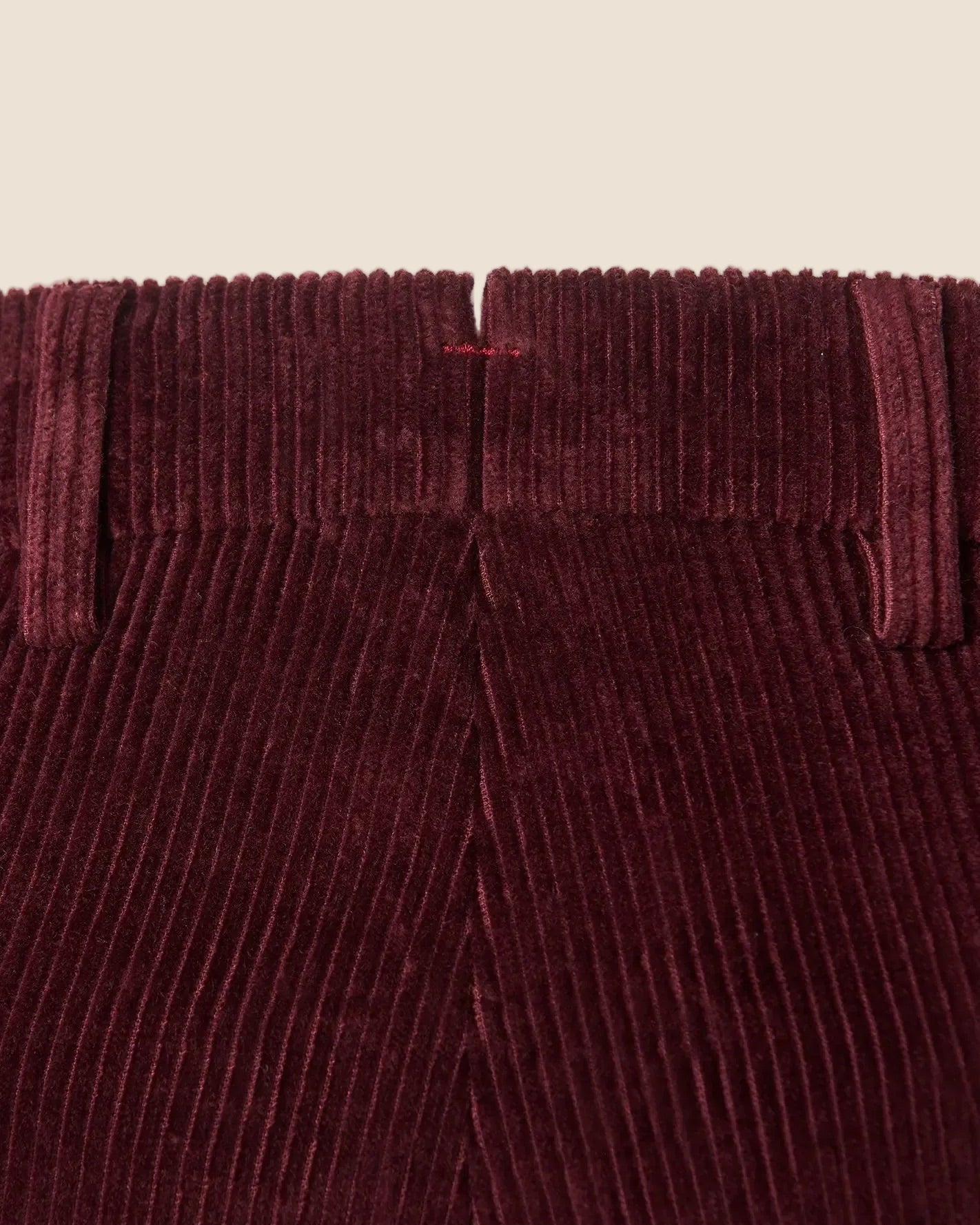 Cord Bukse - Burgunder