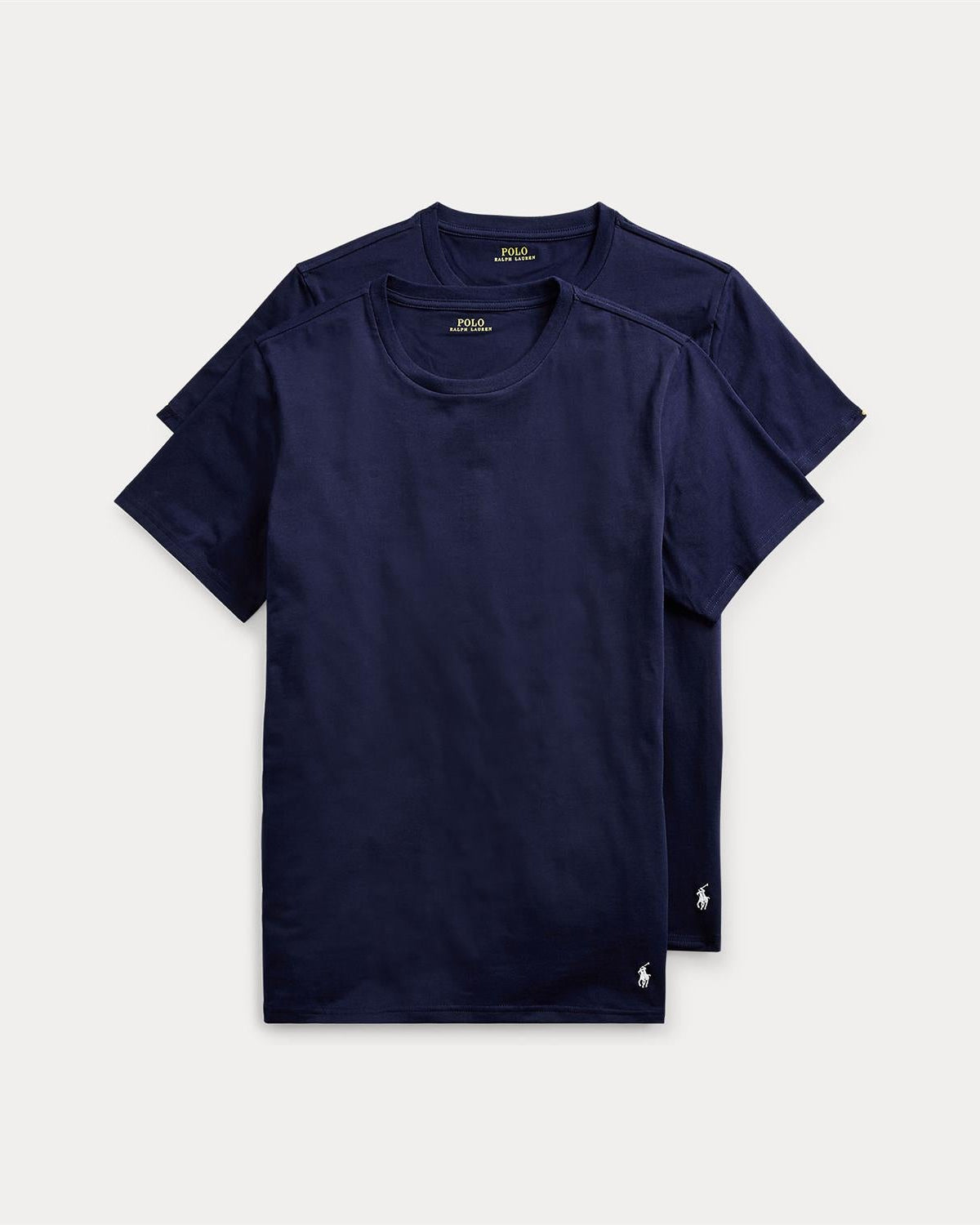 Classic 2 pk Rundhals - Navy