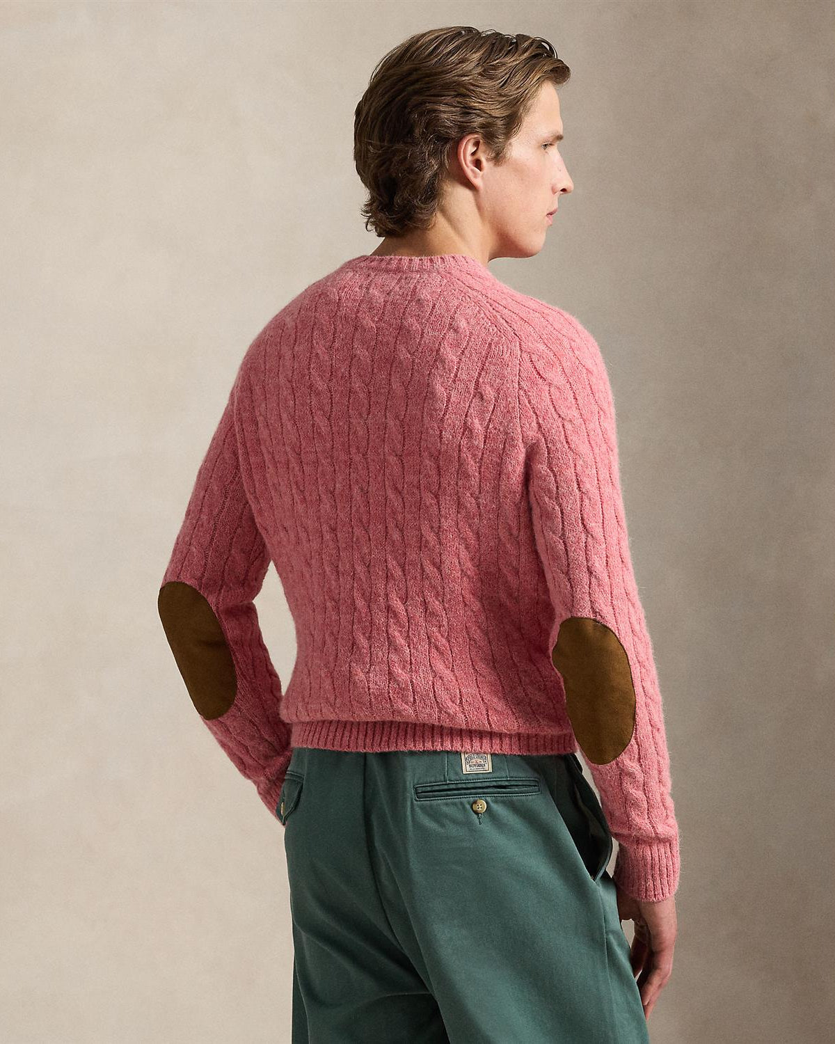 Flette Genser Alpaca Blend - Rosa